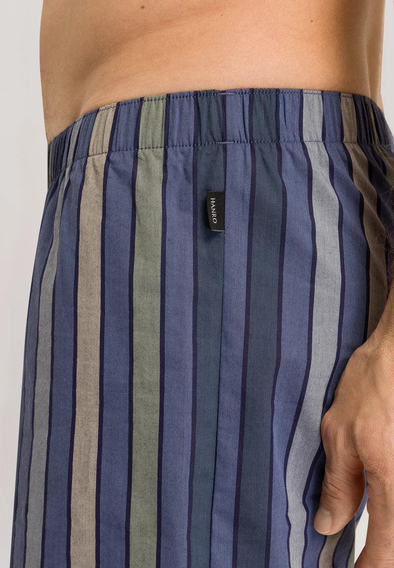 Boxer HANRO FANCY – Rayure Everblue