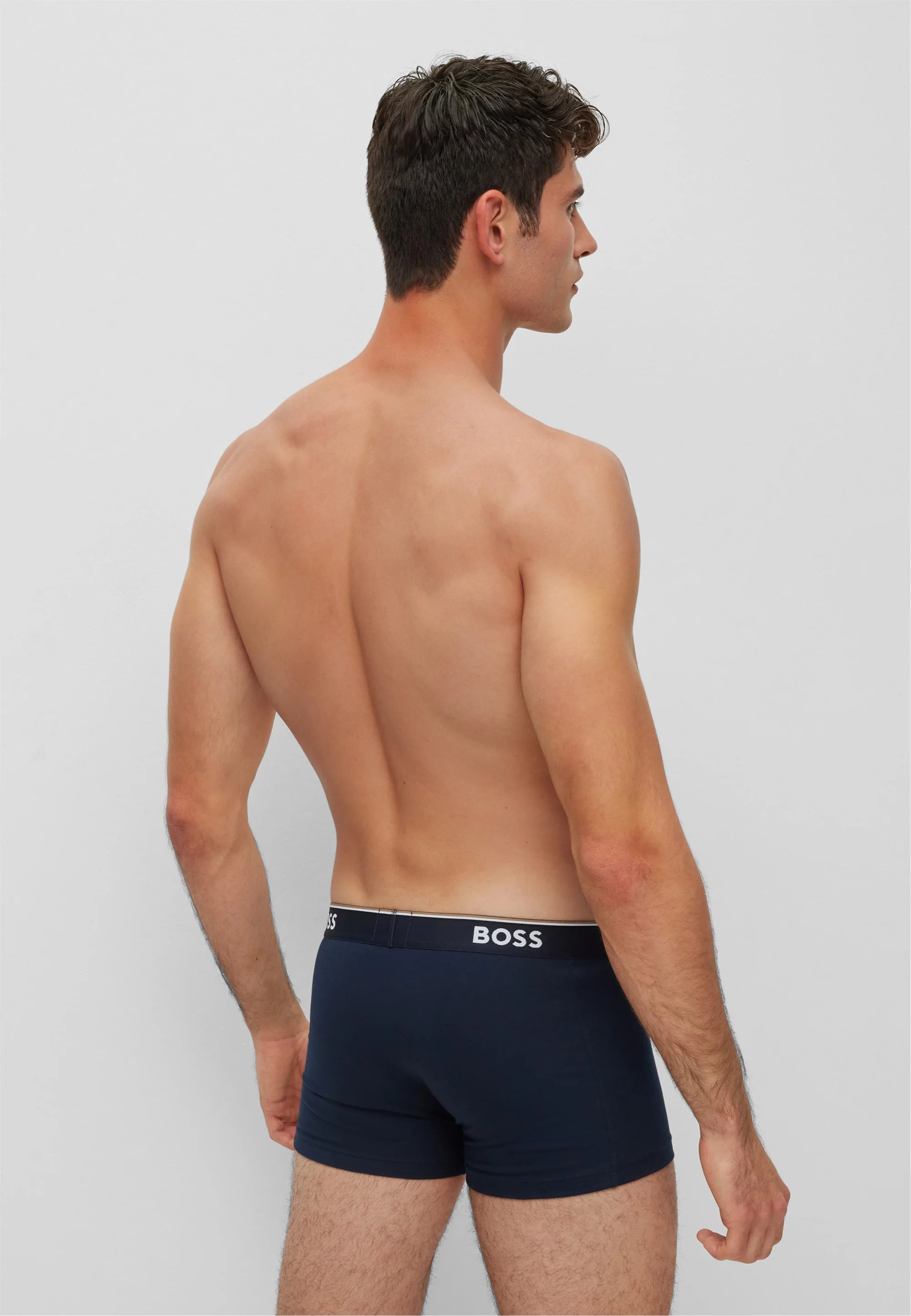 BOSS Trunk Power 3 Pack – Badehosen – Offenes Blau