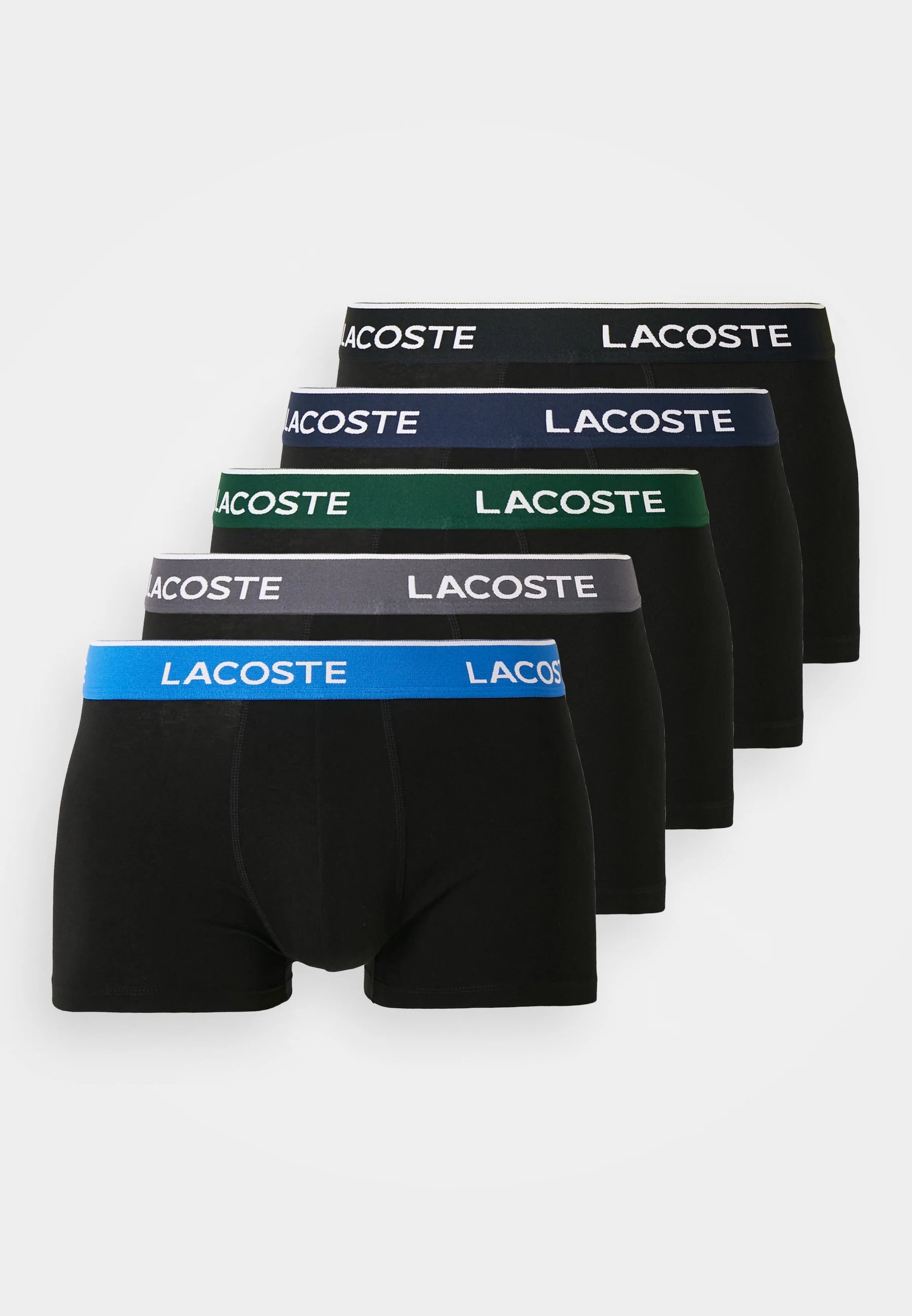 Lacoste Underwear Trunk Stretch Pants Set – Graphite, Green Kingdom, Navy Blue, Black