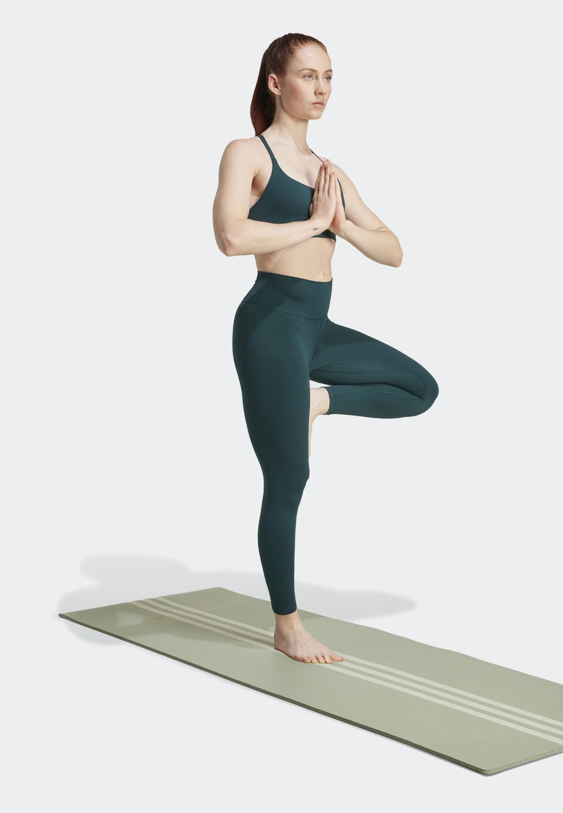 Adidas Performance All Me LS Light Support Sports Bra – Aurora Ivy