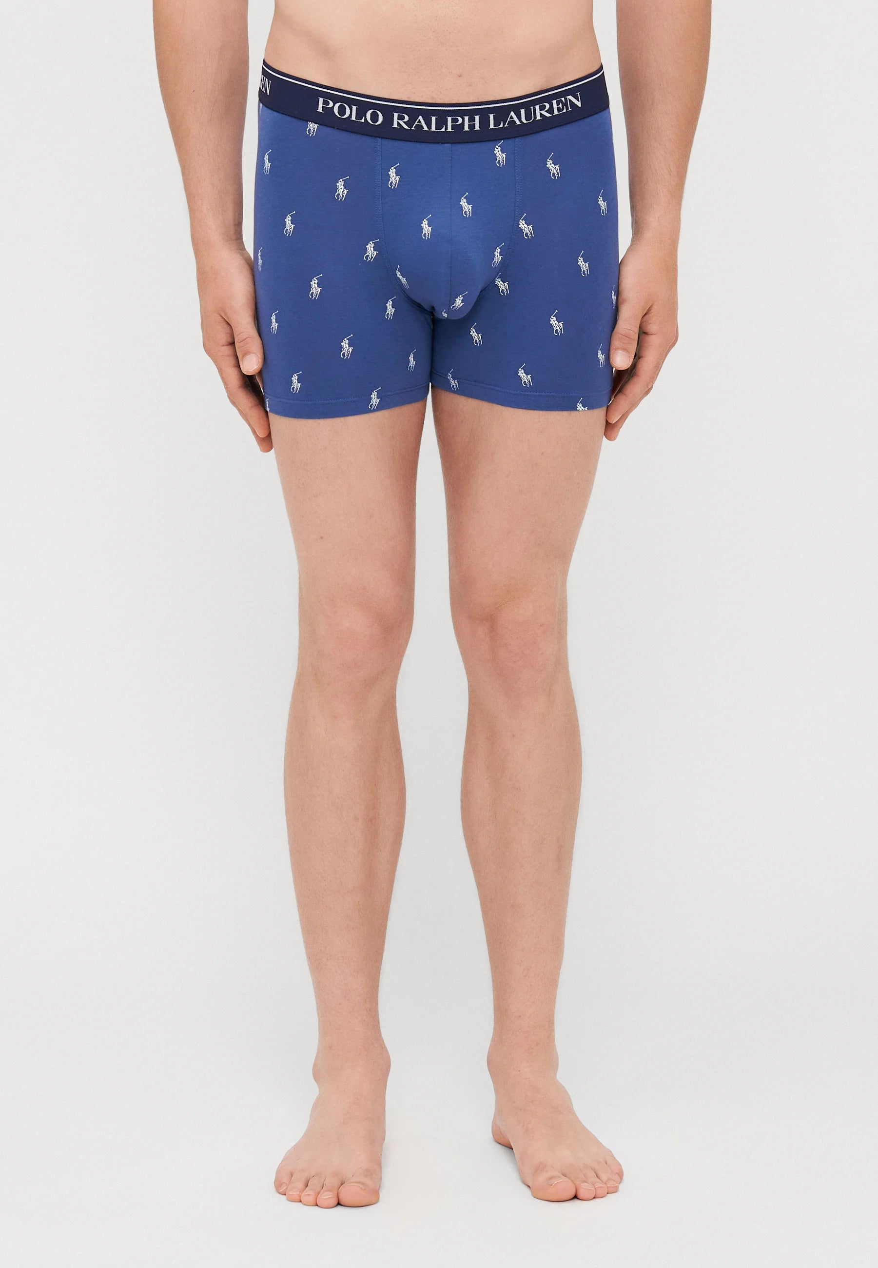 Polo Ralph Lauren bavlněné Stretch boxerky – 3 balení – Navy, Pine, Old Royal