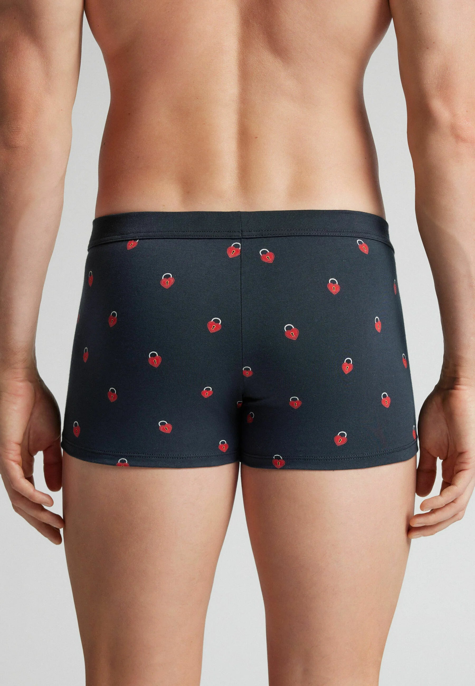 Bauli IUMAN Intimissimi Uomo con lucchetto a cuore – Blu