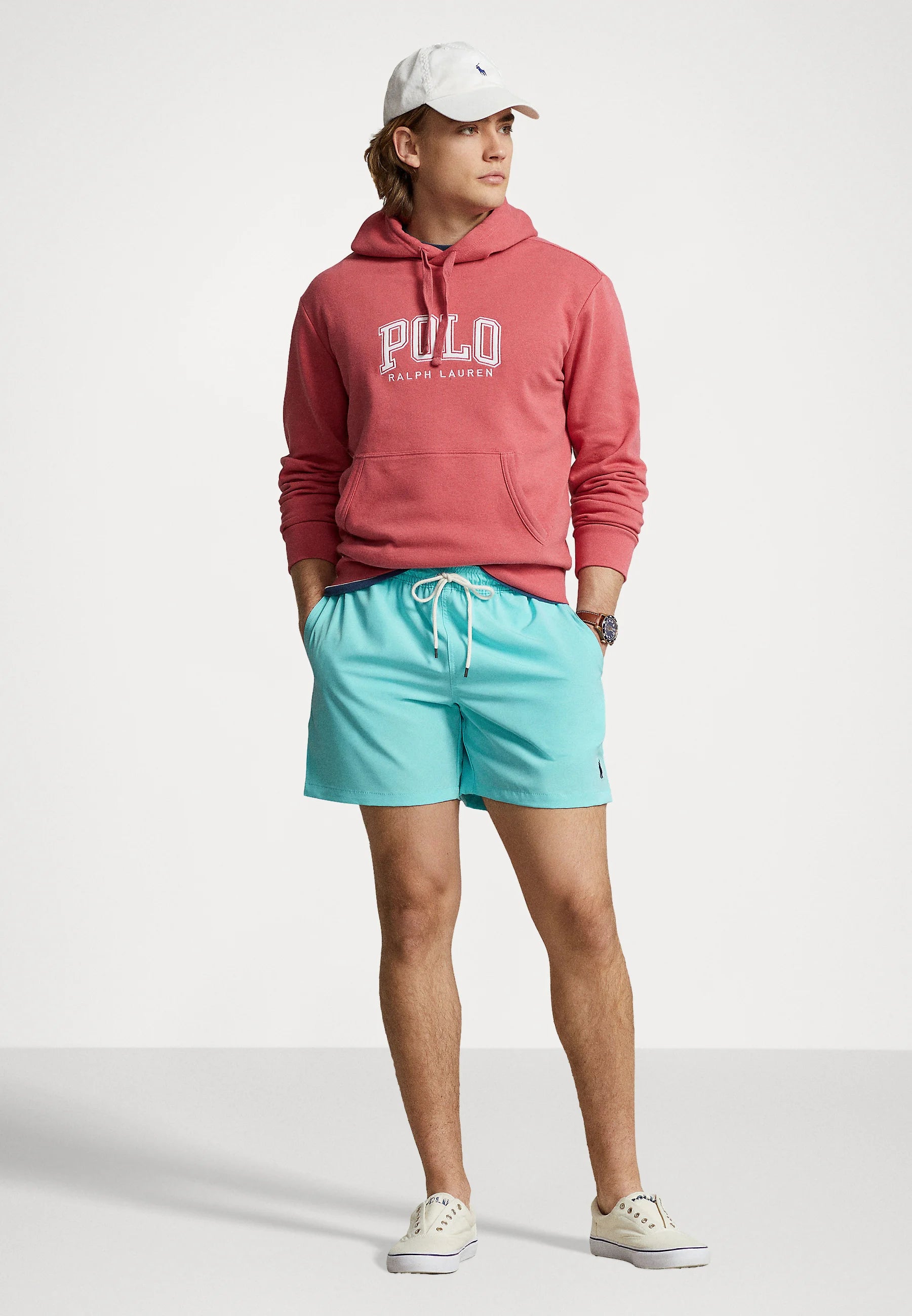 Pantaloncini da bagno Polo Ralph Lauren Turchese Traveller - Turchese