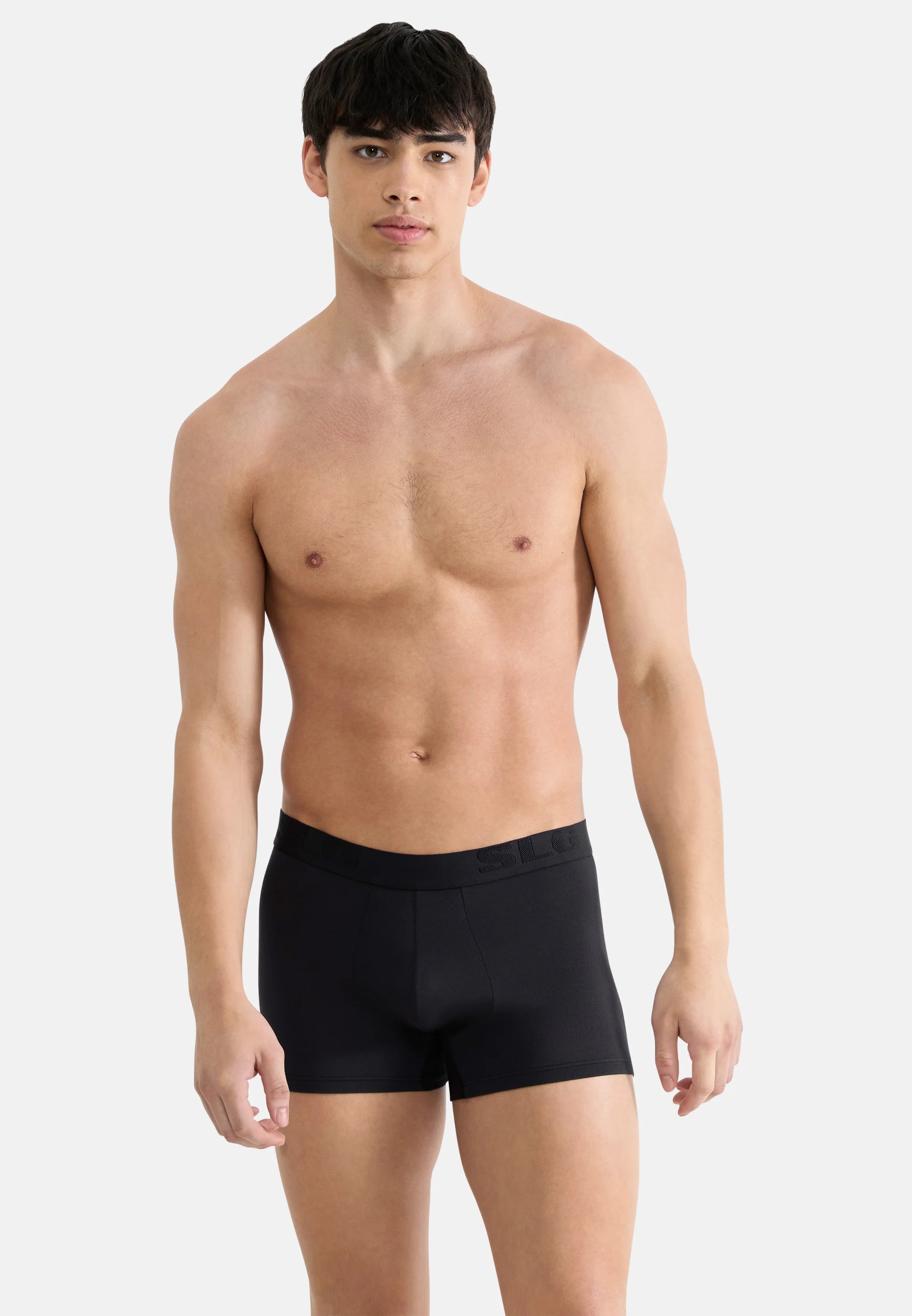 Sloggi Base Soft Hipster Trunks 4er-Pack – Schwarz