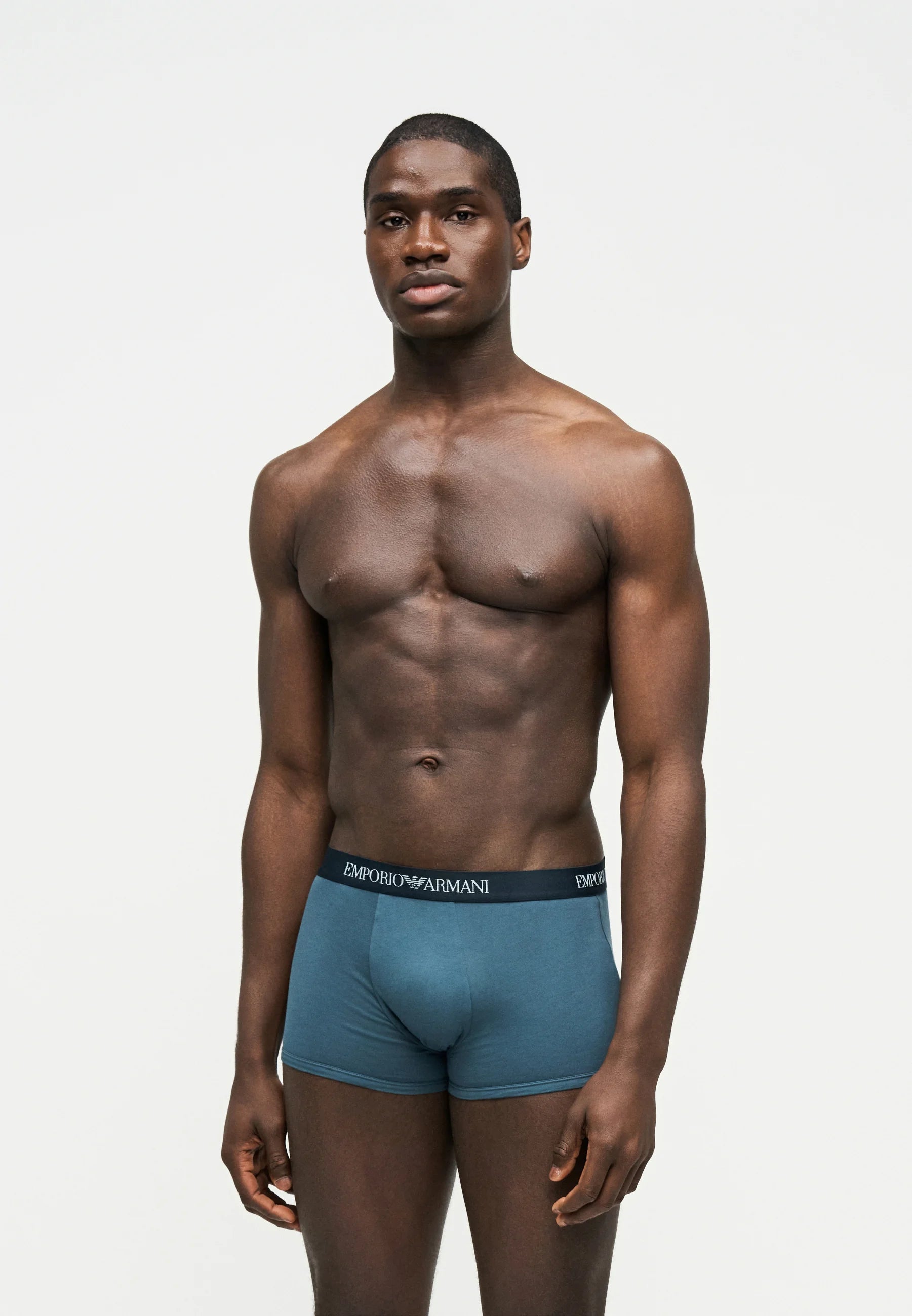 Lot de 3 boxers Emporio Armani PURE - Bleu