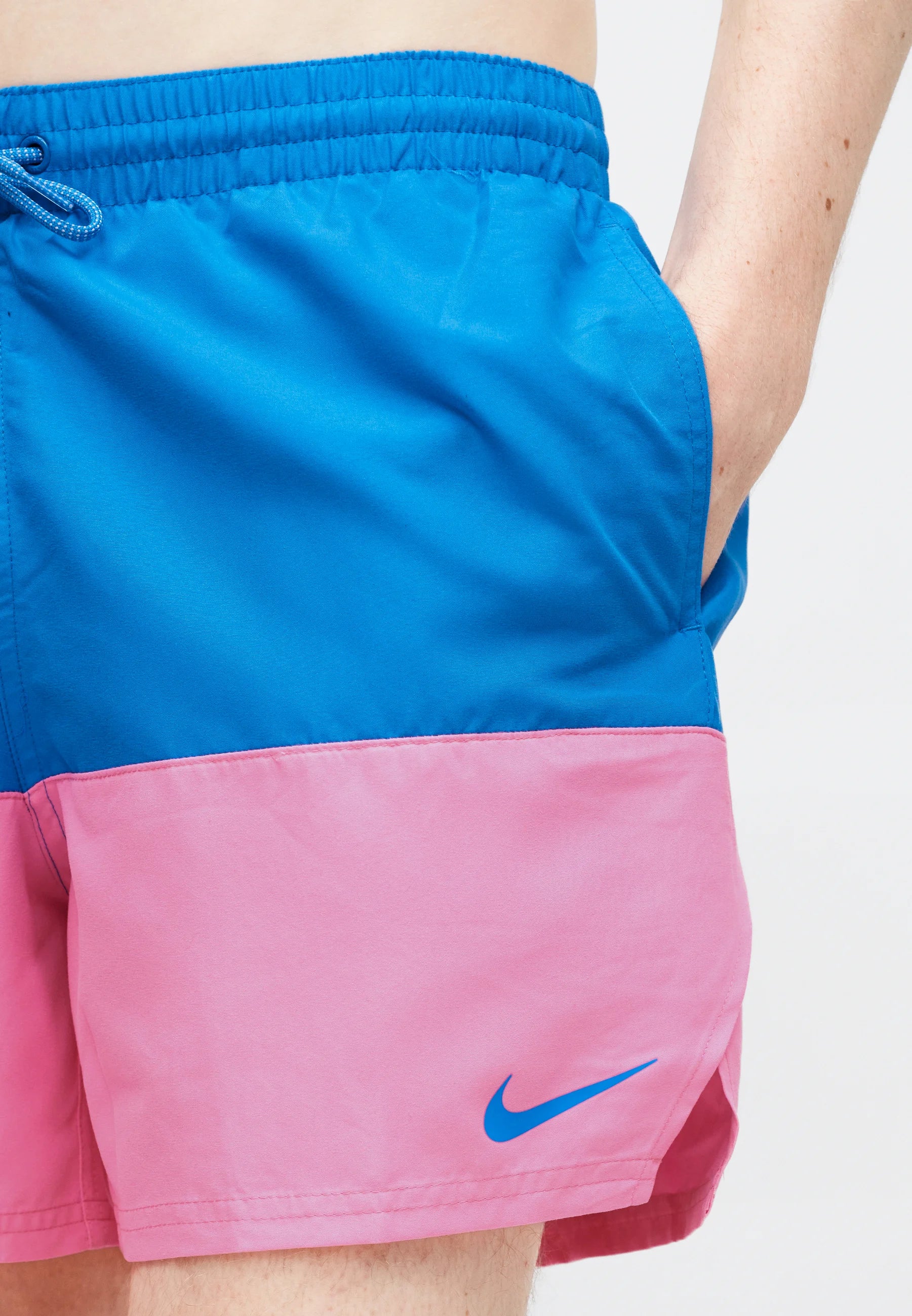 Short de bain Nike Swim Contend Split Volley - Cristal bleu