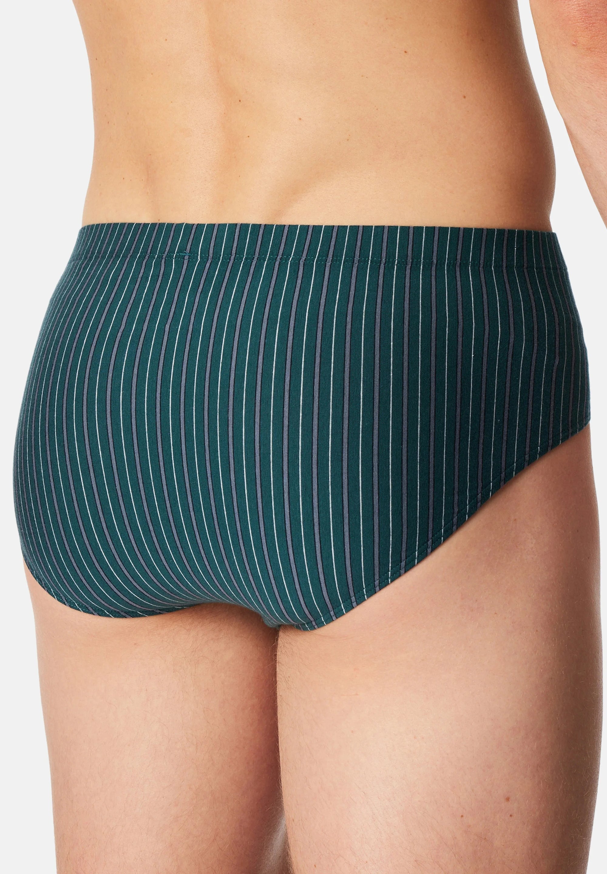 Schiesser 95 5 Essentials Cotton 9 Pack Mini Briefs – Turquoise