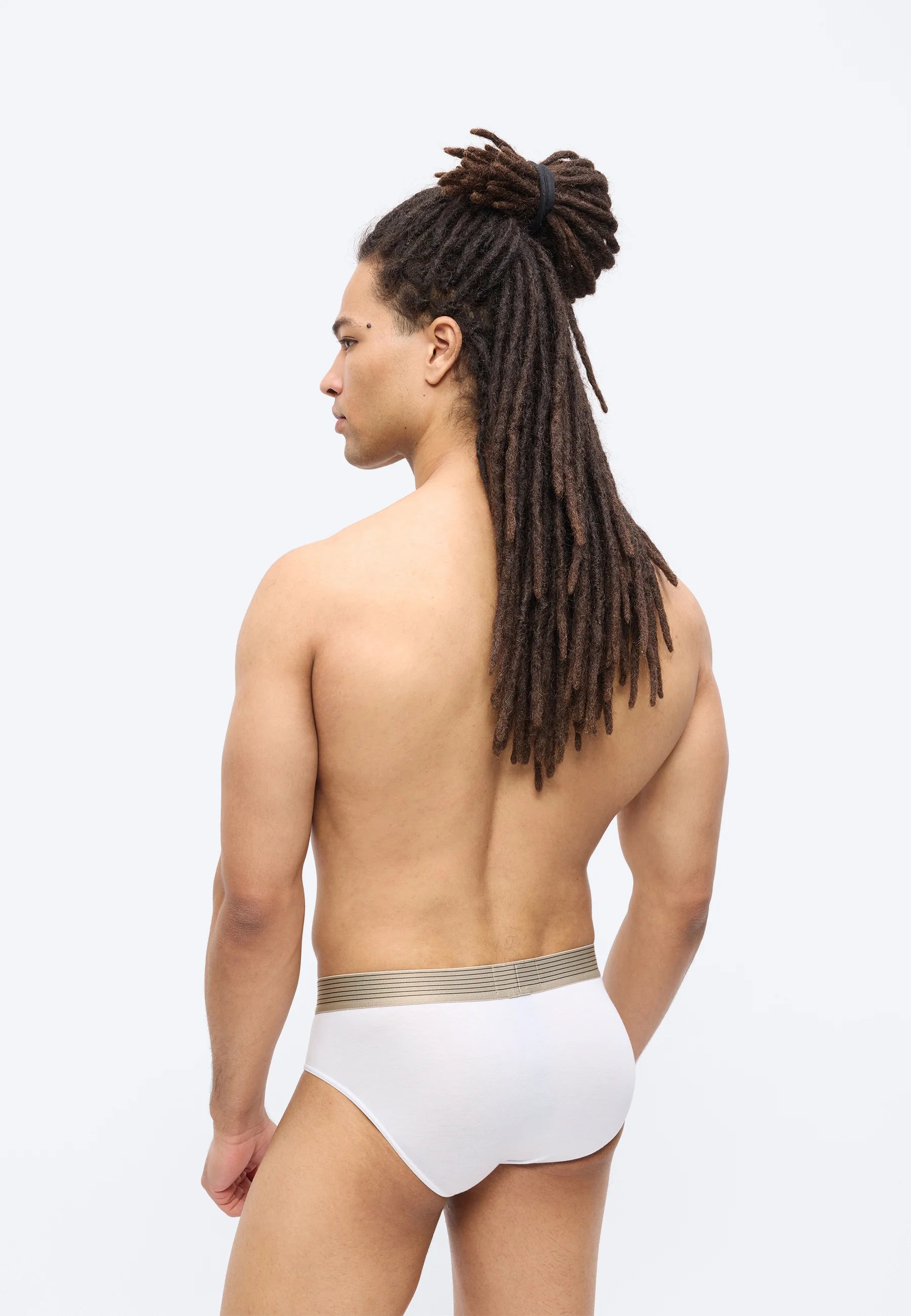Lot de 2 slips Emporio Armani – Noix, Blanc