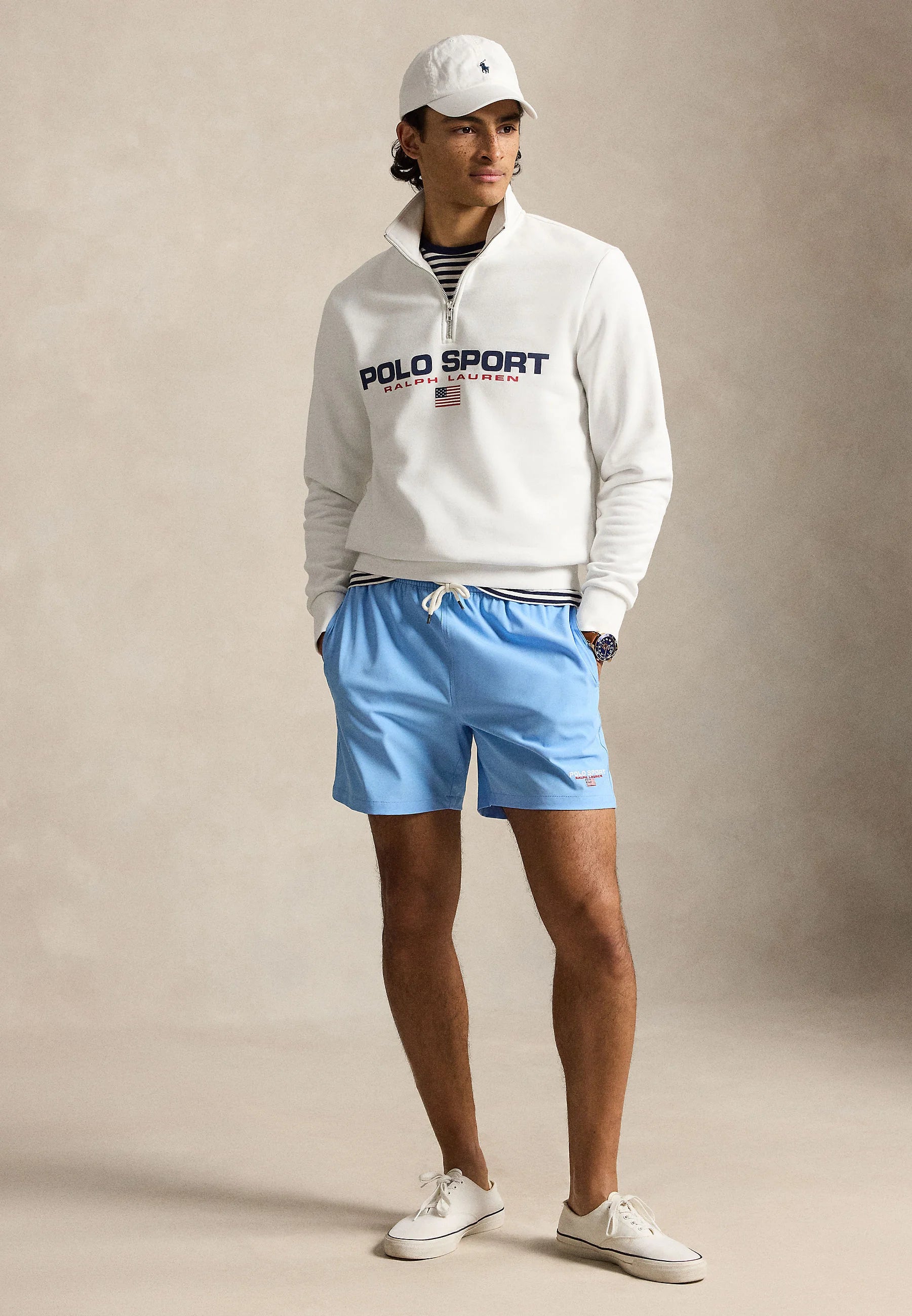 Short de bain Polo Ralph Lauren Chatam Blue Traveller – Bleu