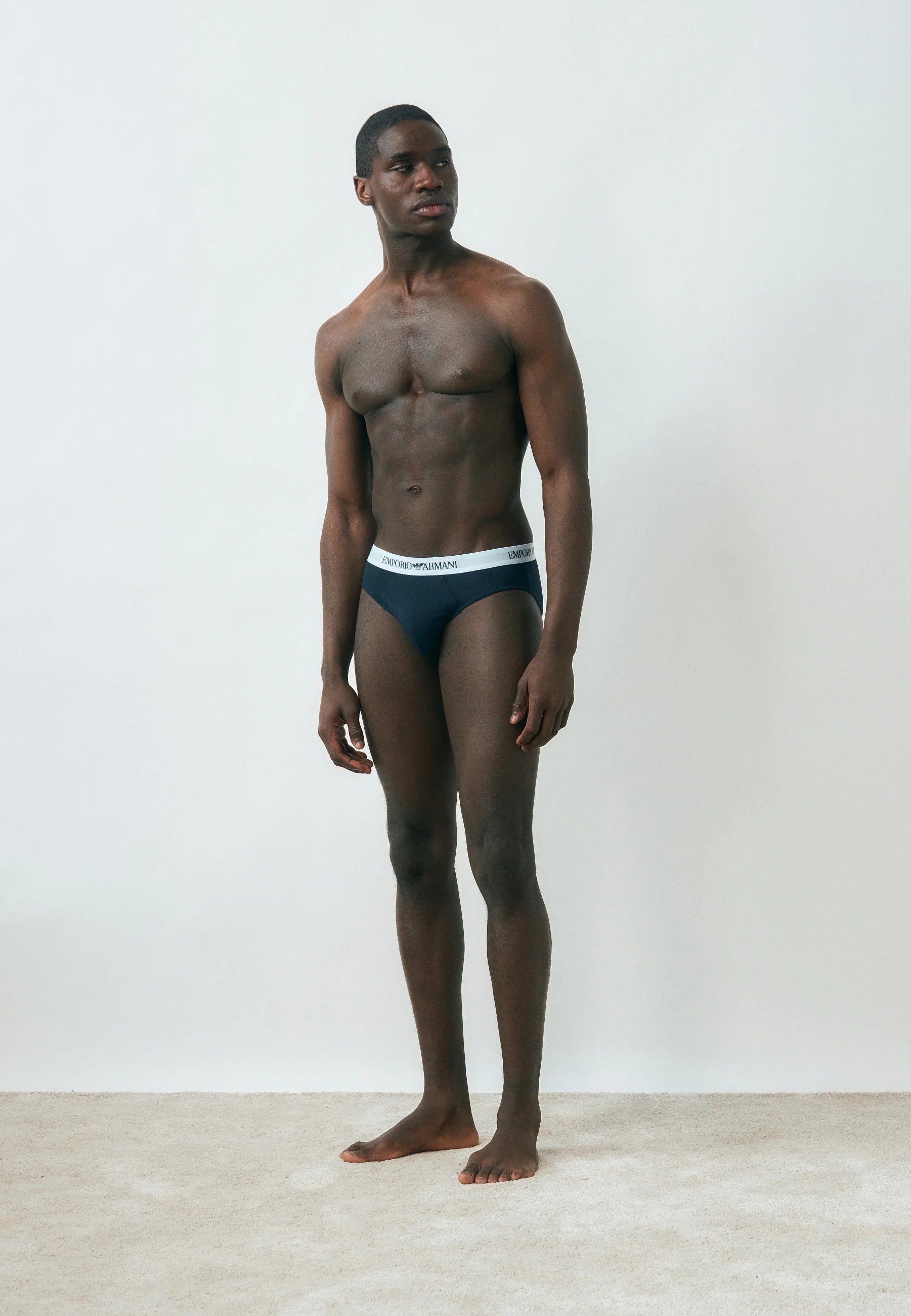 Emporio Armani 3 Pack Briefs – Blue