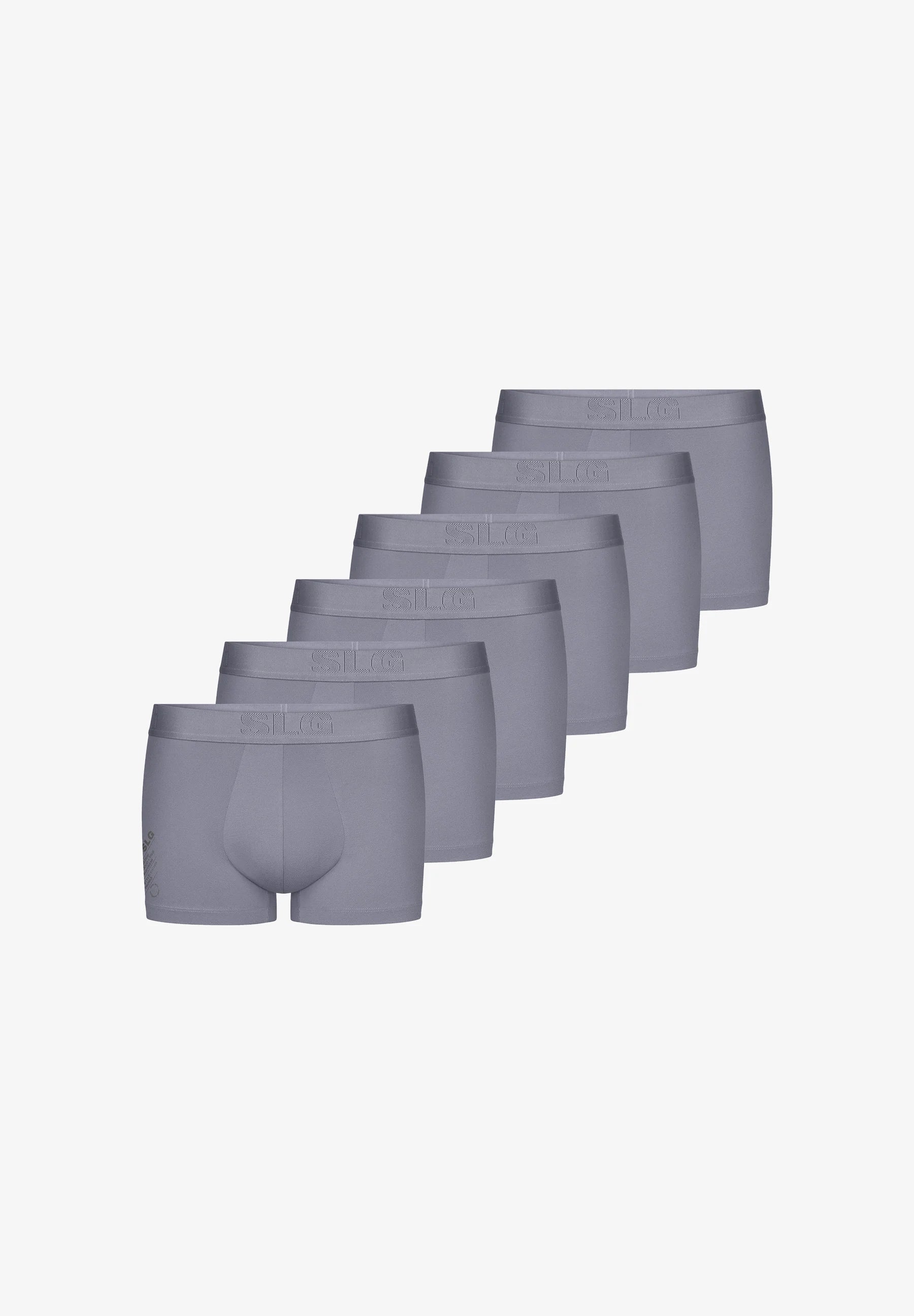Sloggi Base Soft Hipster Trunks 6 Pack – Morandi Grey