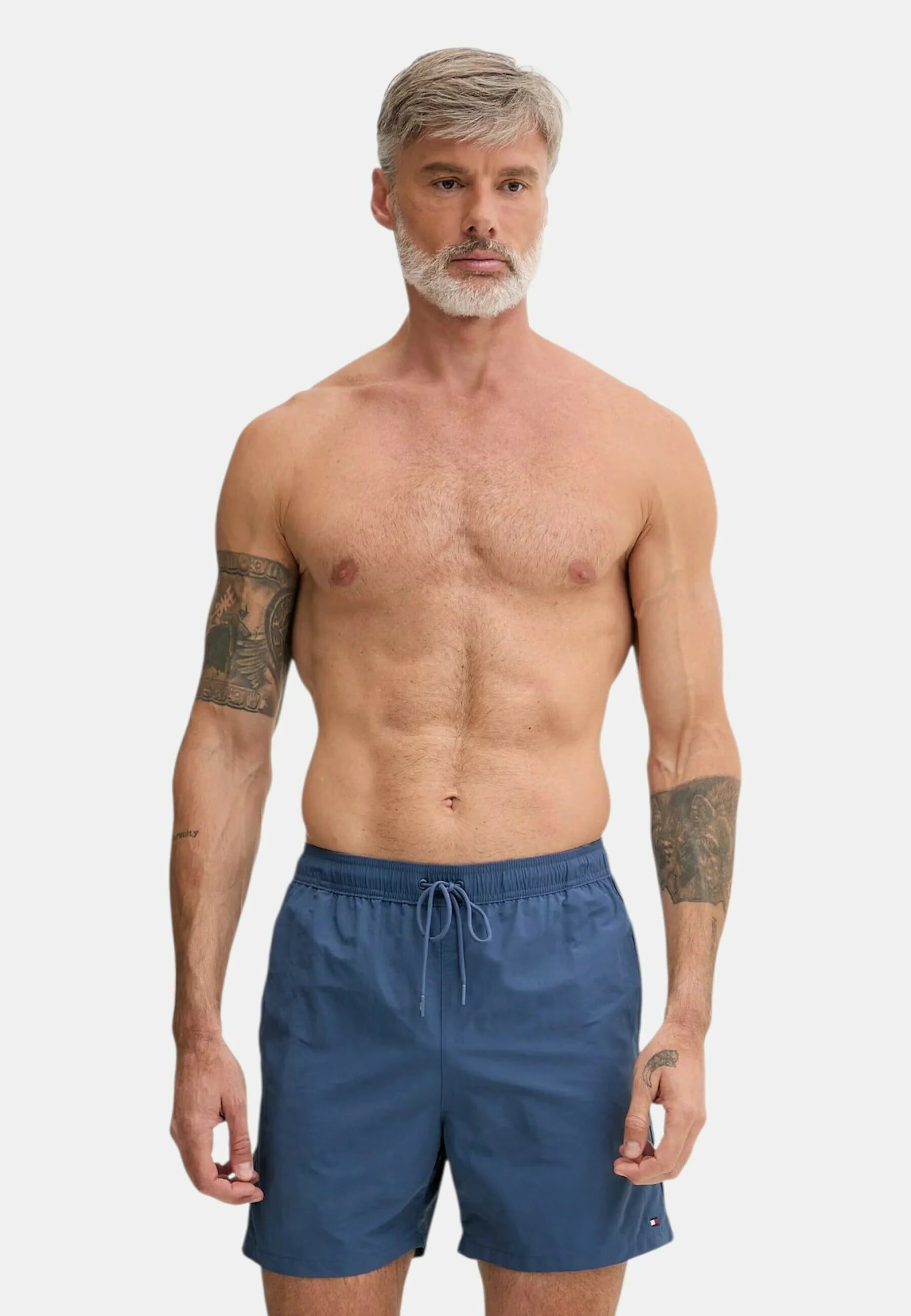 Plavecké šortky Tommy Hilfiger Tape – modré