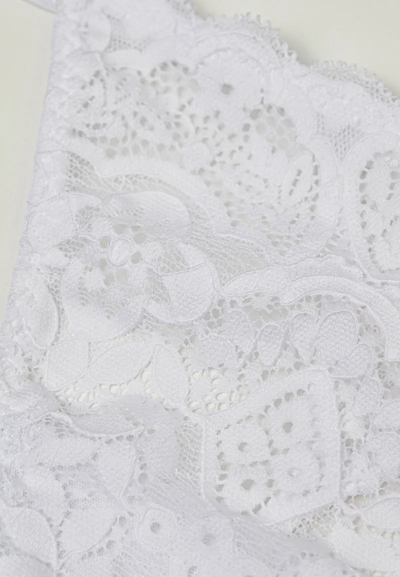 Intimissimi String à Bretelles Latérales – Blanc