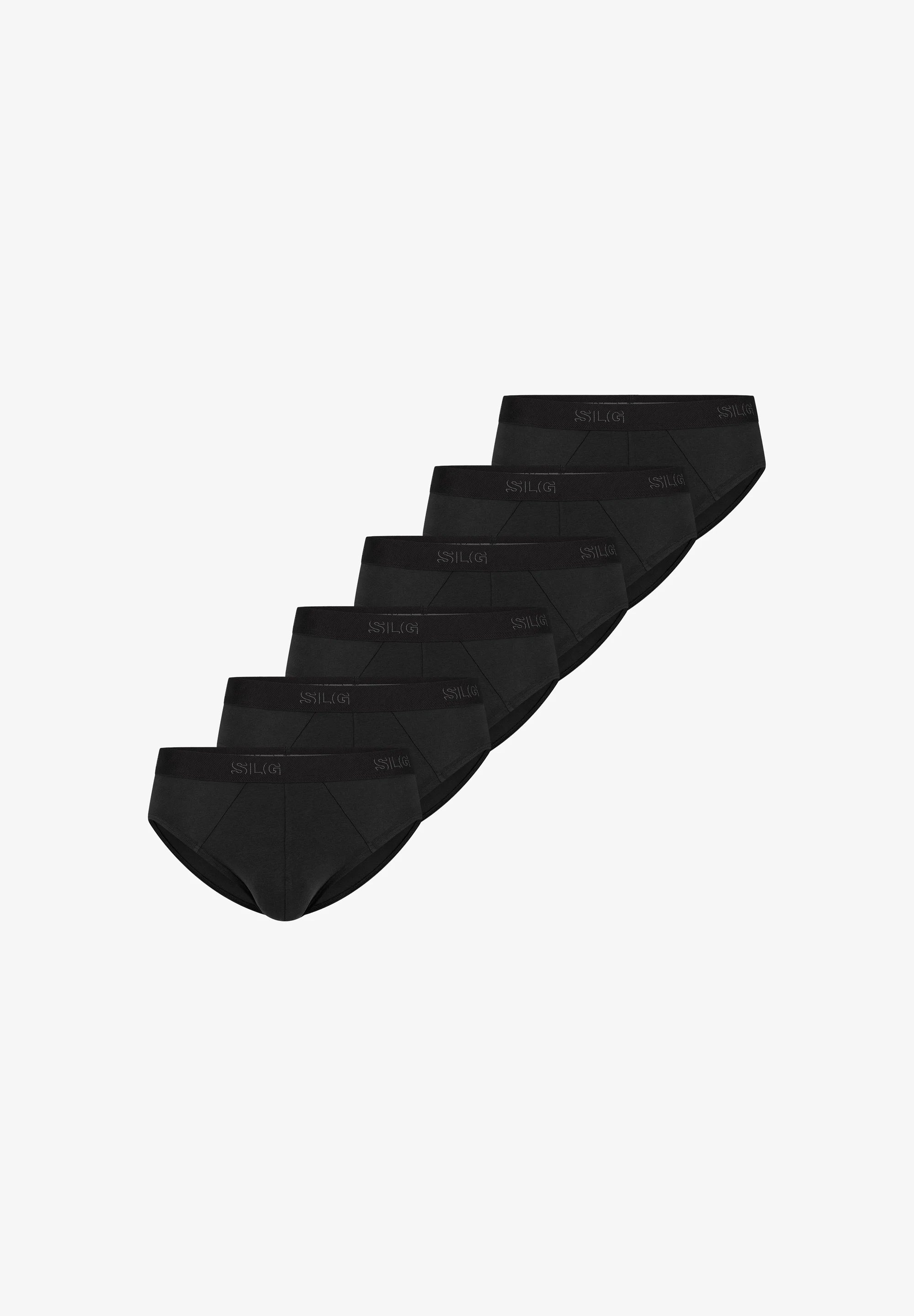 Sloggi Base Briefs 6er-Pack – Anthrazit