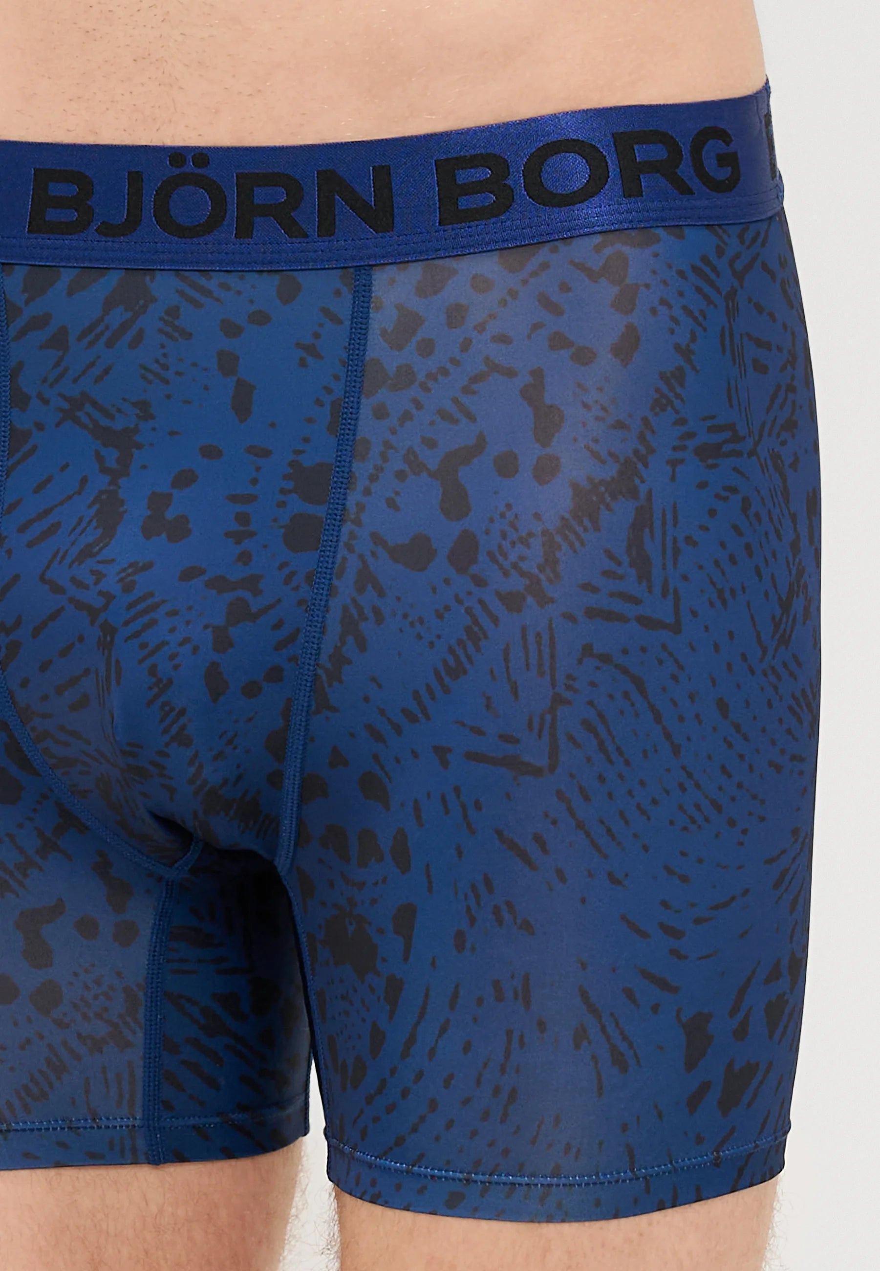 Björn Borg Sports 5 Pack Boxer Briefs – Blue, Black