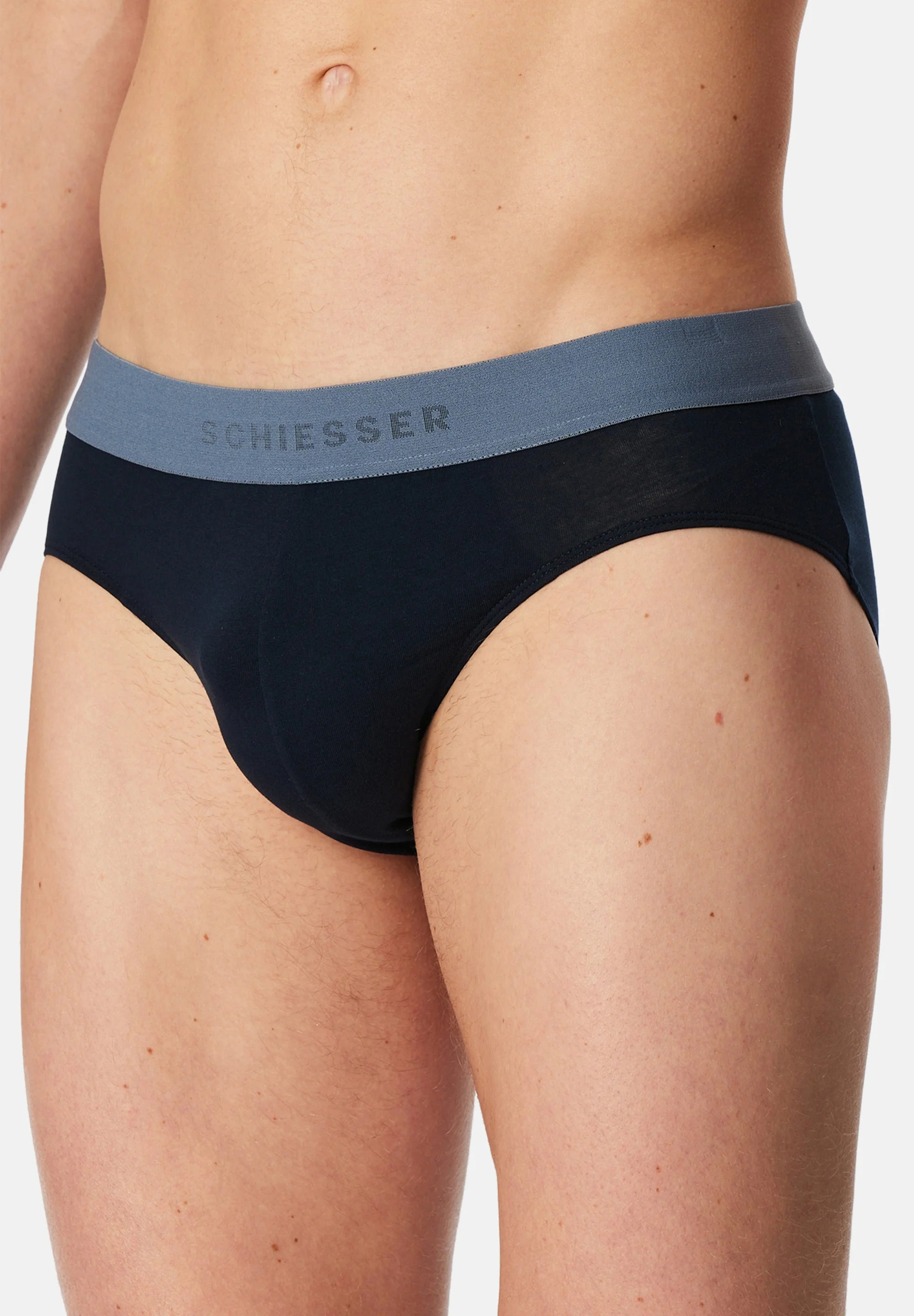 Schiesser 10er-Pack Slips – Dunkelblau