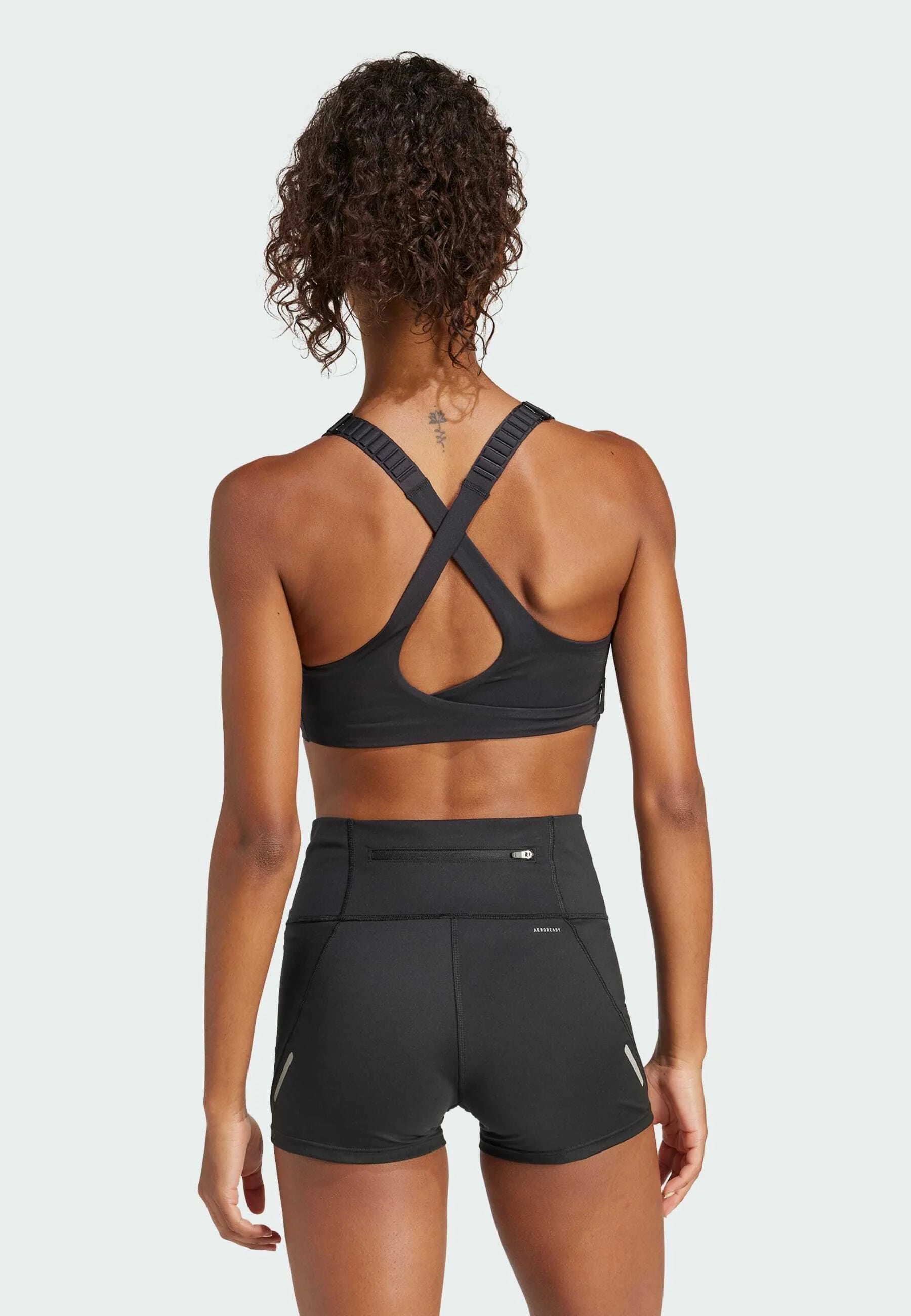 Soutien-gorge Adidas Performance Fastim High Support – Noir