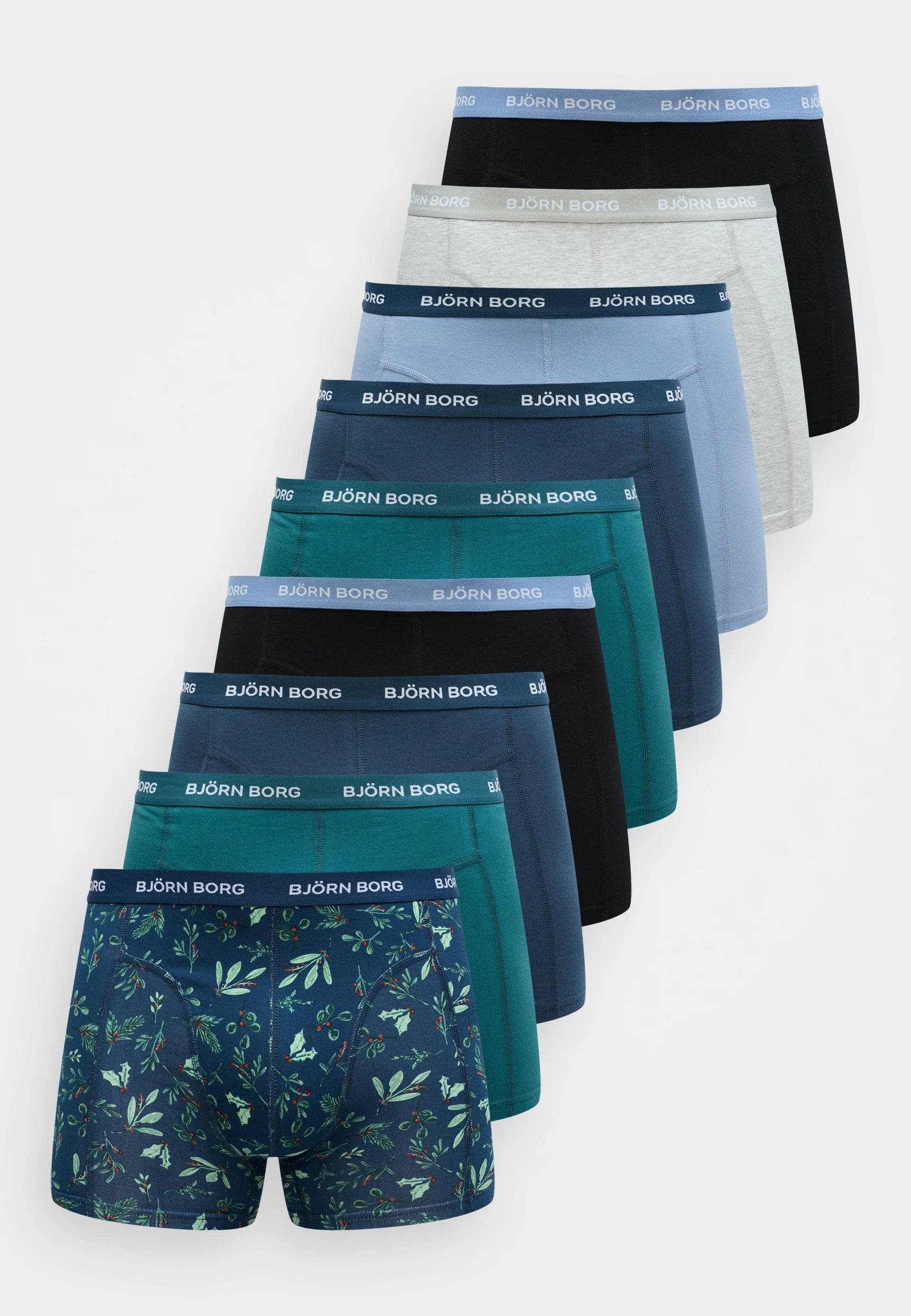 Björn Borg Stretch 9 Pack Boxer Briefs – Mix Colours