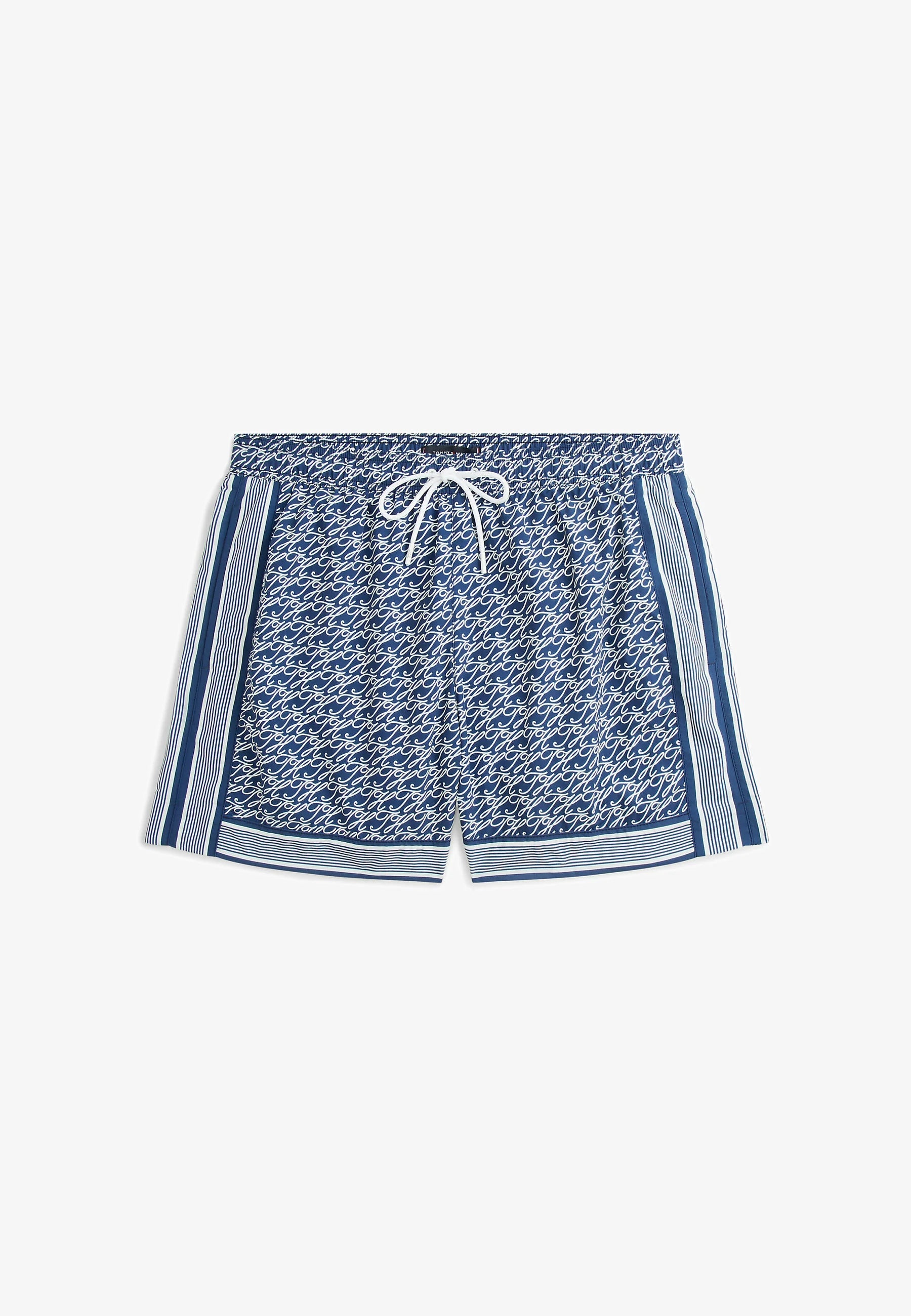 Badeshorts mit Tommy Hilfiger-Print – TH Script Preppy Navy