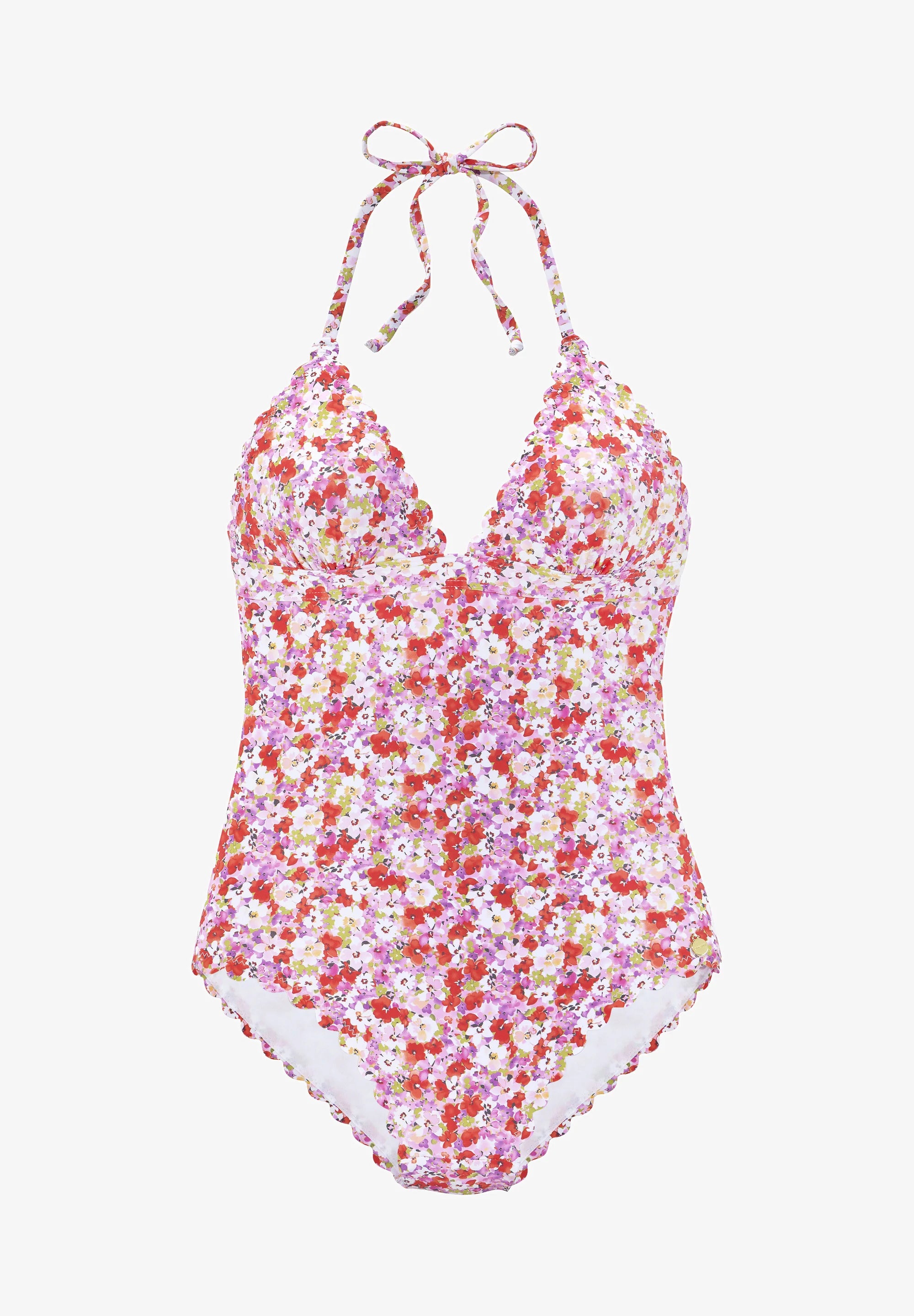 LASCANA Maillot de bain Classique – Rouge, Lilas