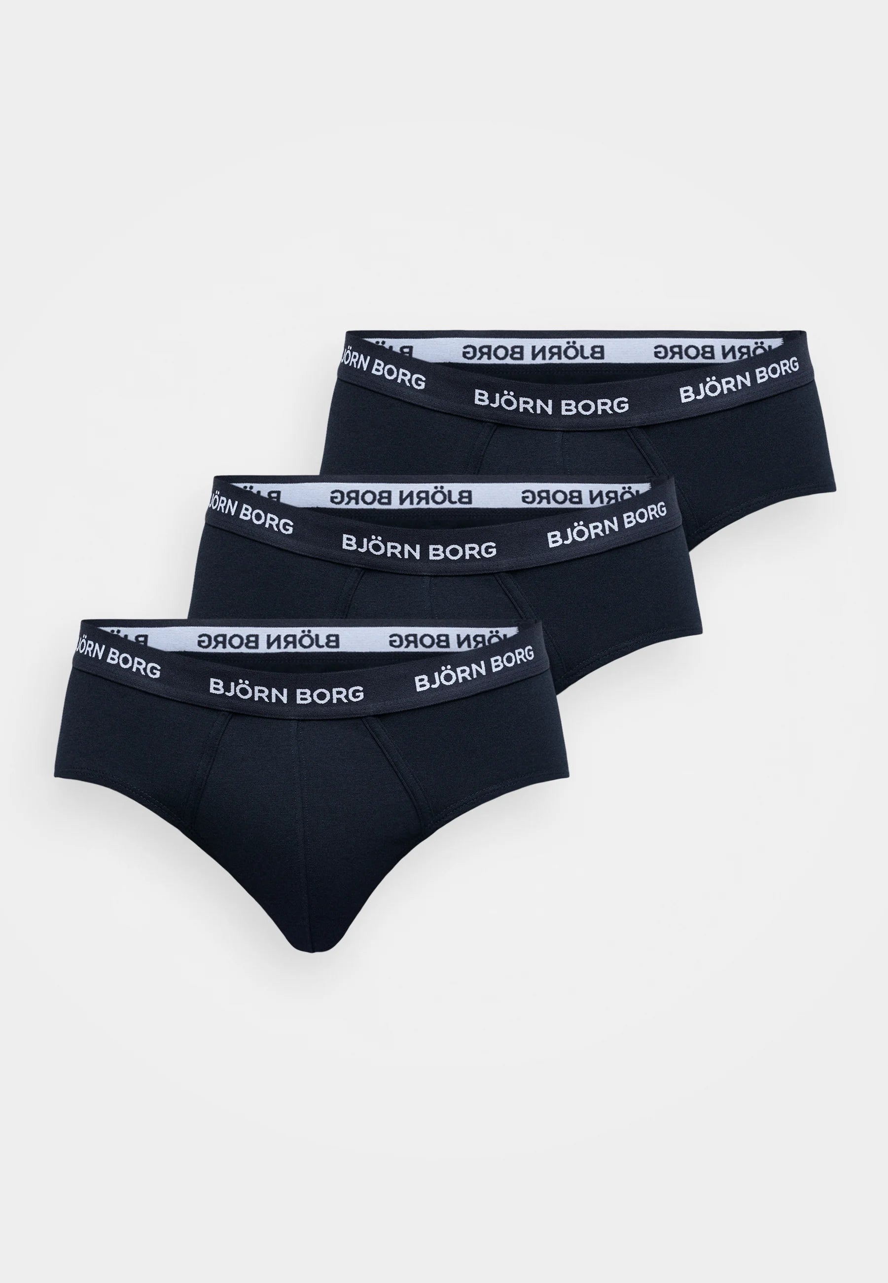 Björn Borg Stretch Brief – 3 pary – figi – czarne