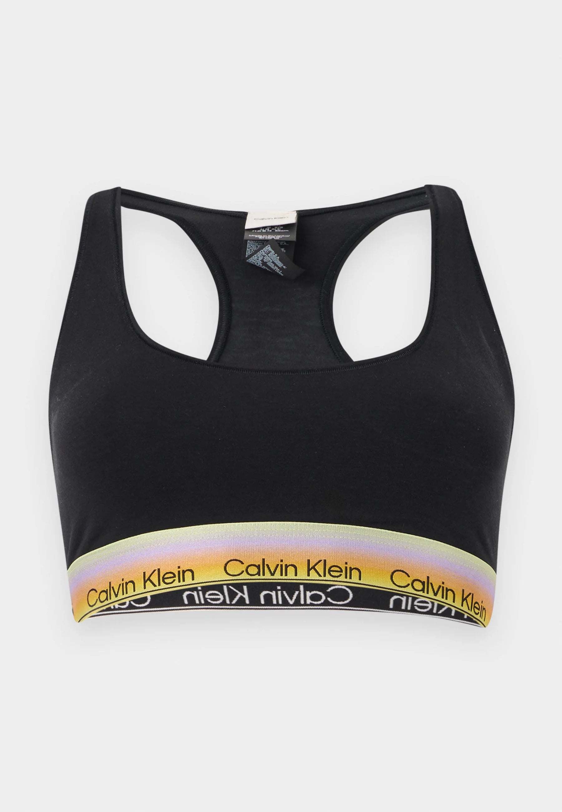 Soutien-gorge souple Bralette non doublé Calvin Klein Pride - Noir