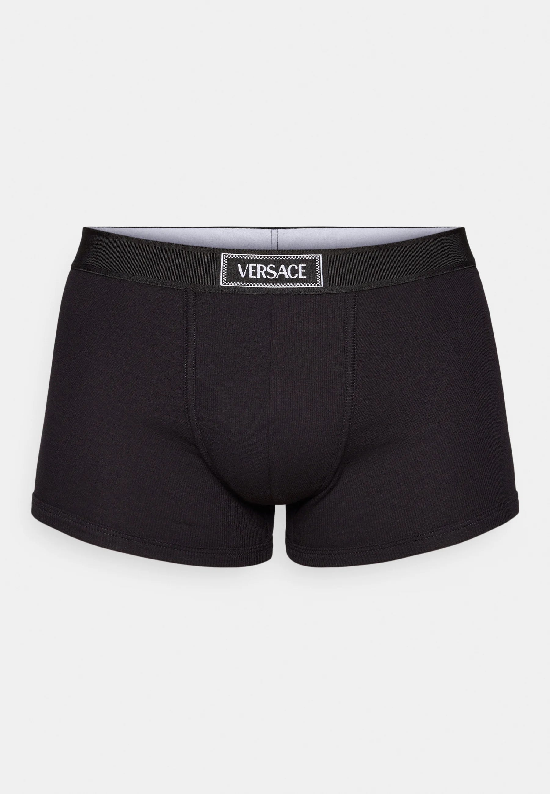 Versace Cotton Stretch Trunks – Black