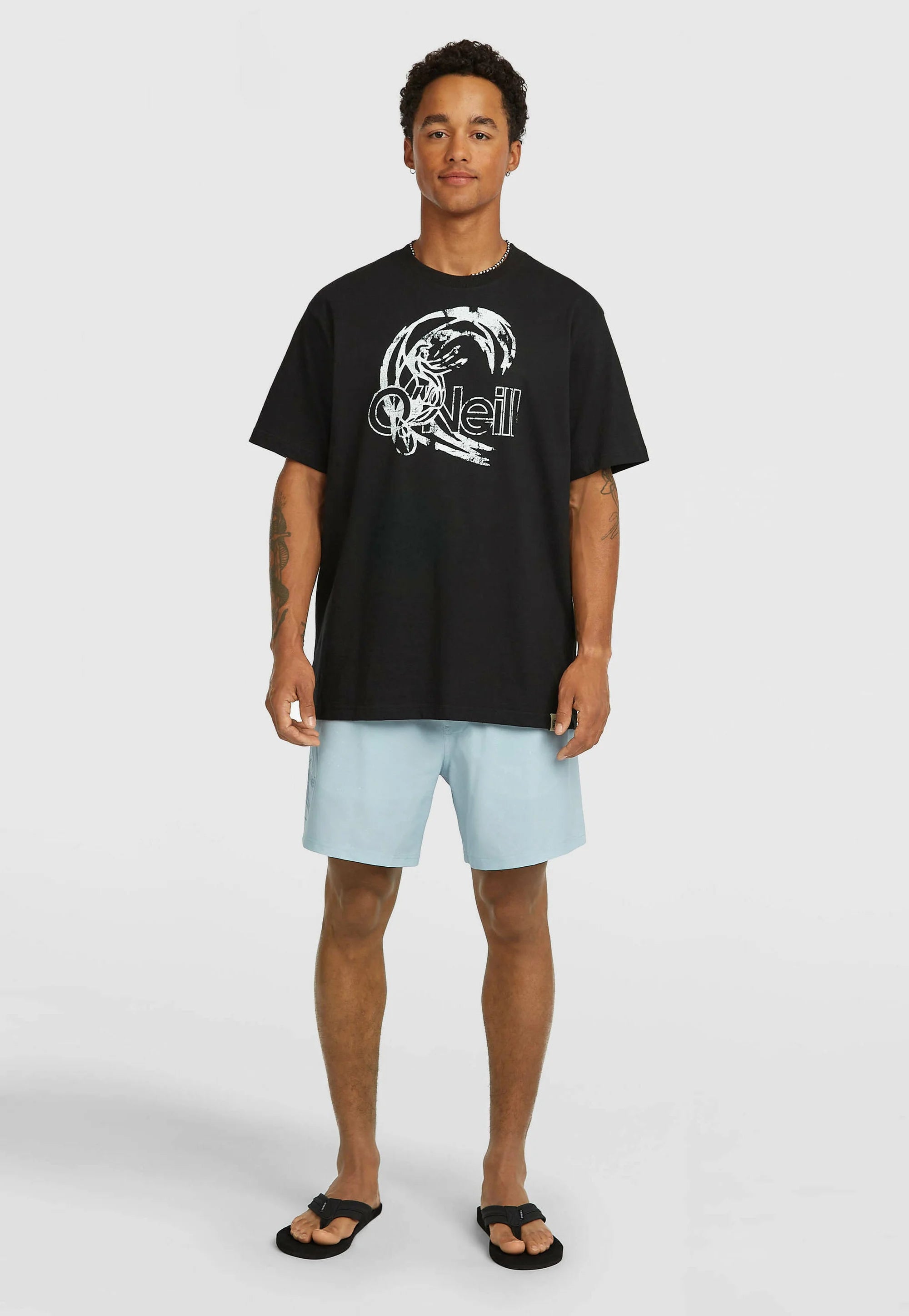 Short de bain O'Neill Cali Ocean - Bleu clair Originals Acid Wash