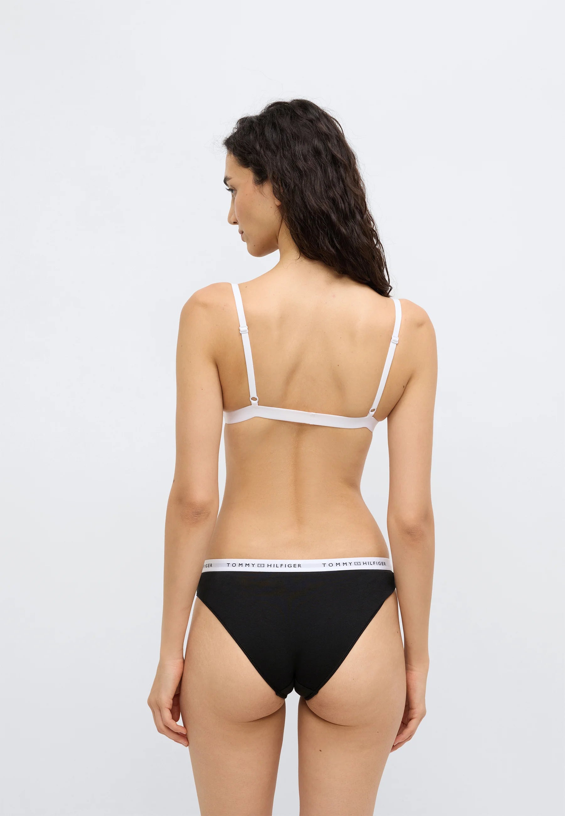 Tommy Hilfiger Repeat Logo Slips – Schwarz