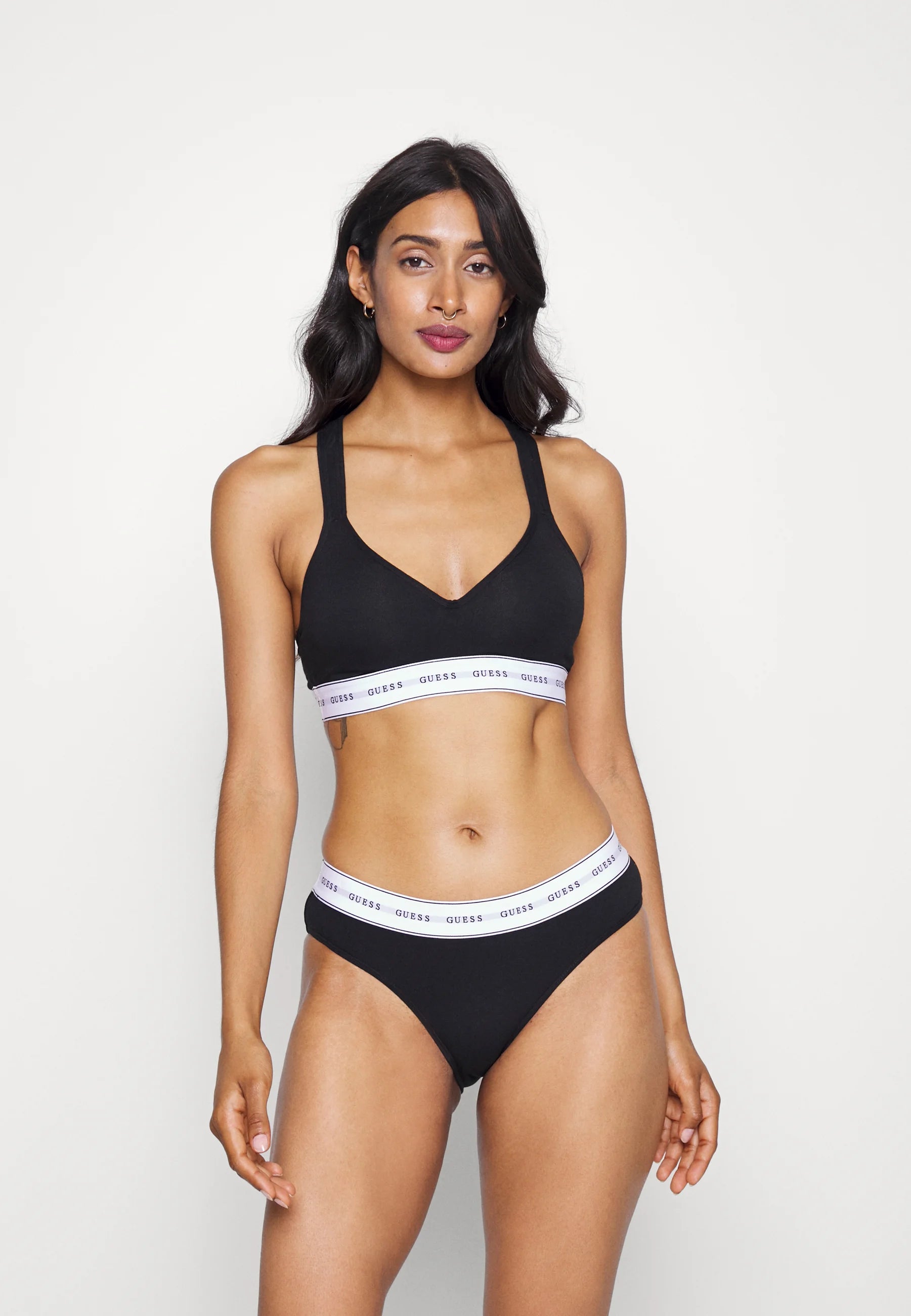 Guess Carrie Cotton Modal Briefs – Jet Black