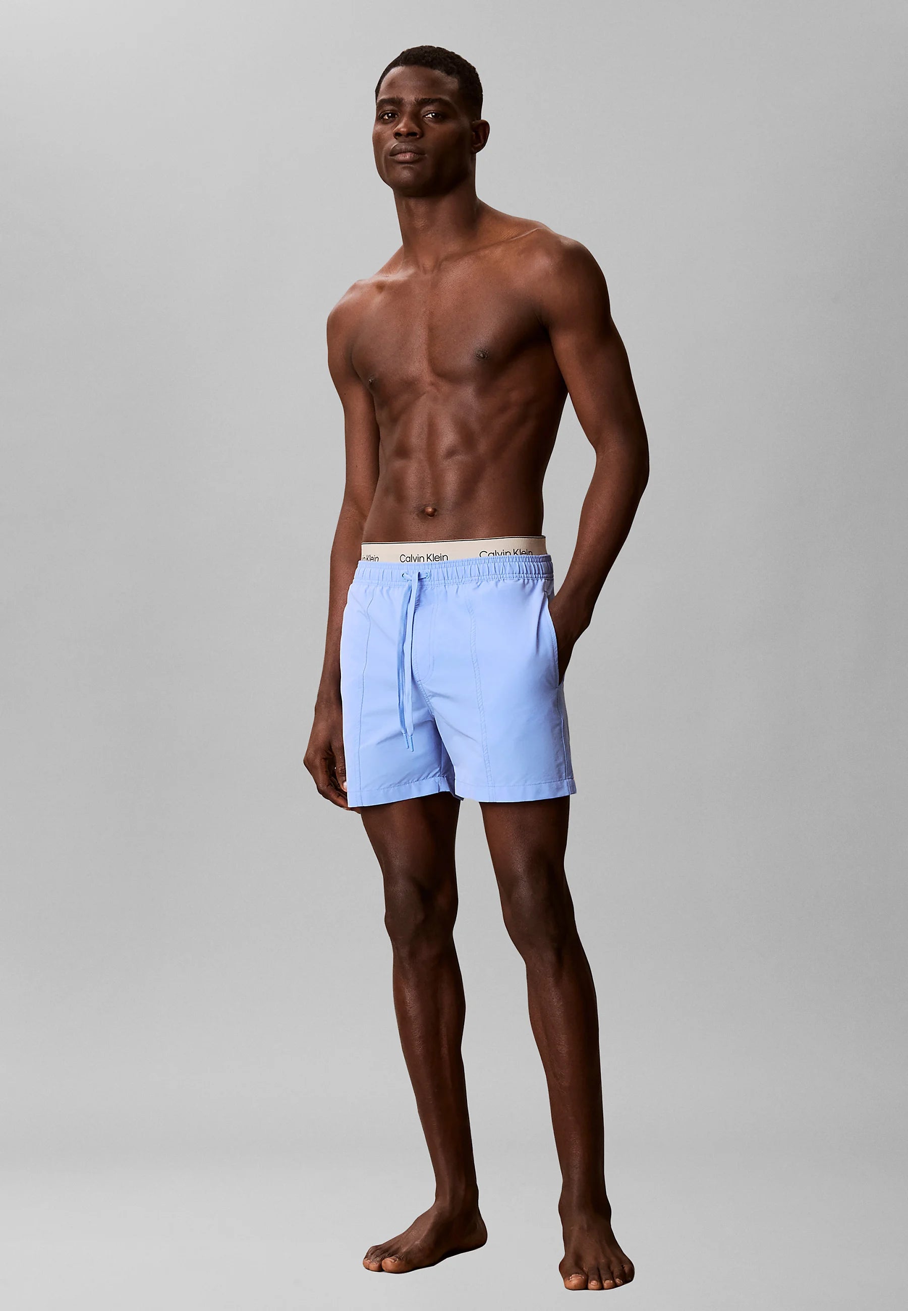 Short de bain Calvin Klein Icon – Descente bleue
