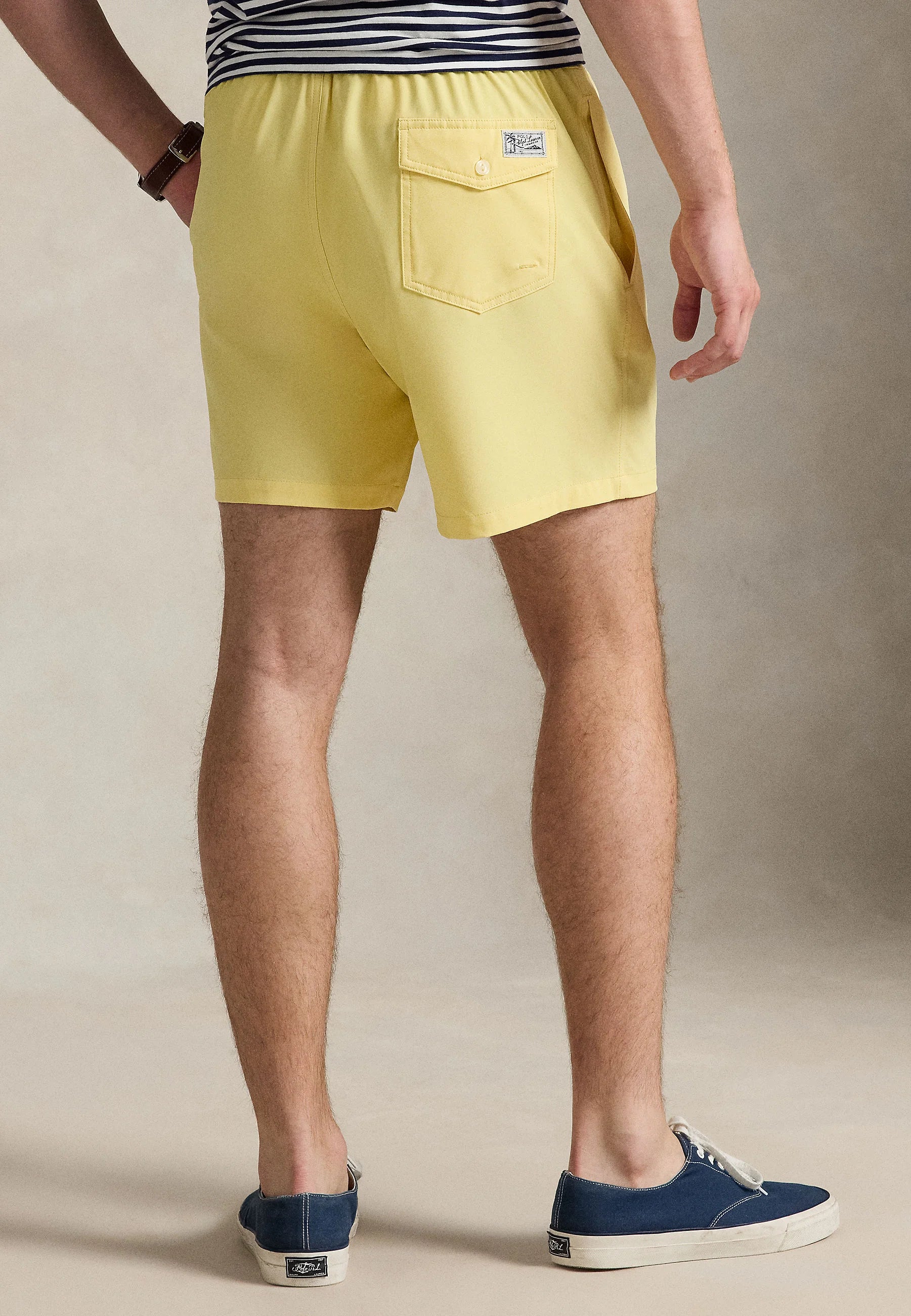 Polo Ralph Lauren Corn Yellow Traveler Swim Shorts – Yellow