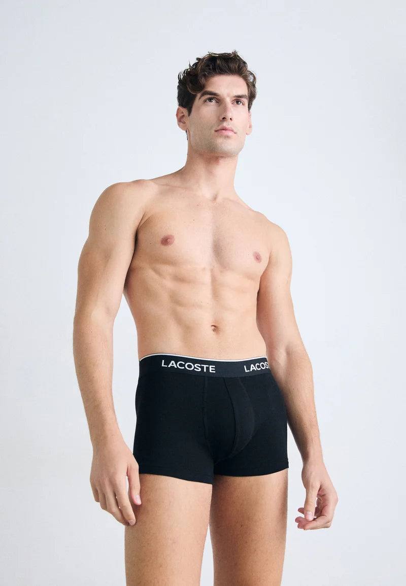 Lacoste Underwear Trunk Stretch Pants Set – Graphite, Green Kingdom, Navy Blue, Black