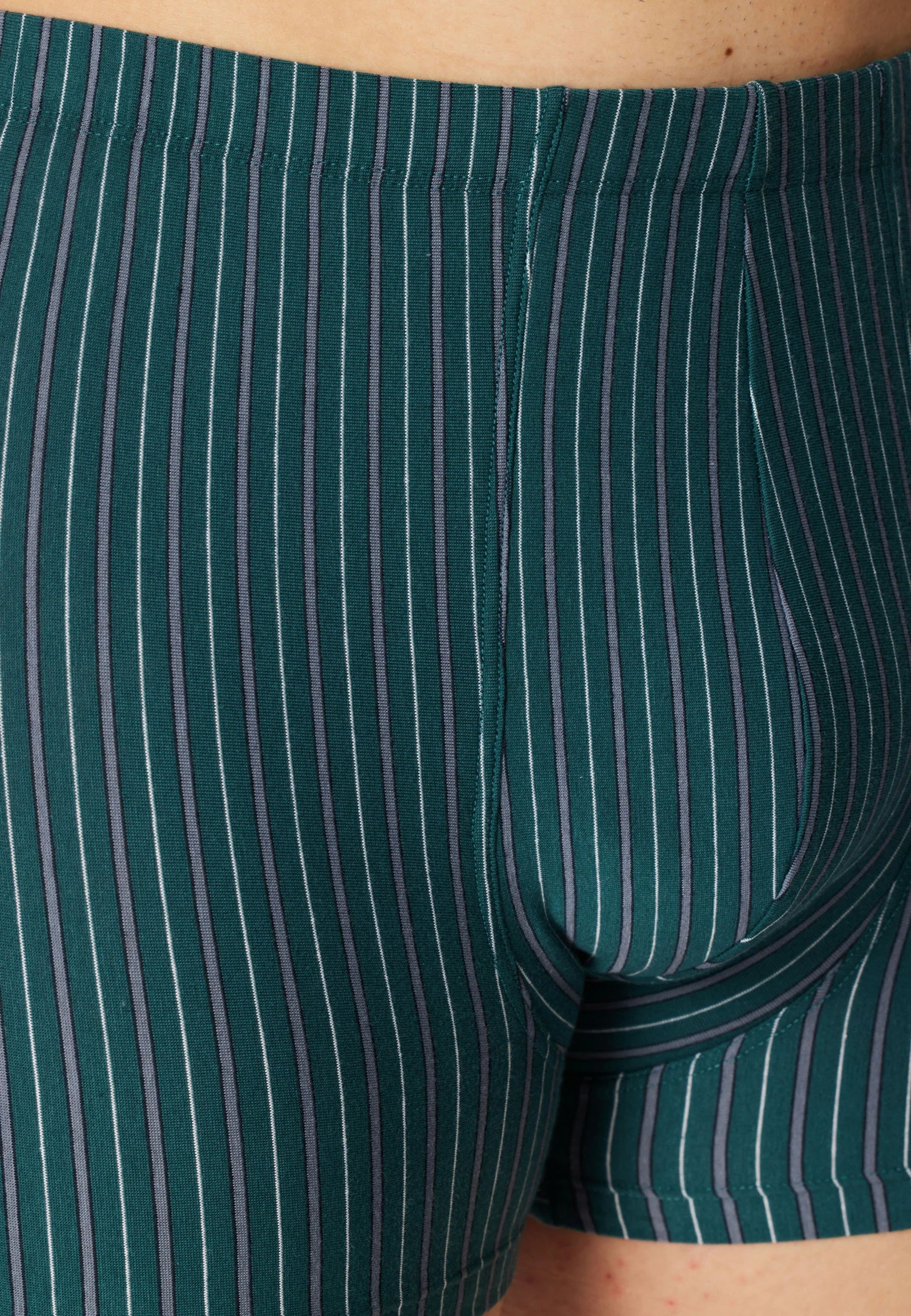 Schiesser 95 5 Lot de 6 boxers – Bleu foncé, Turquoise
