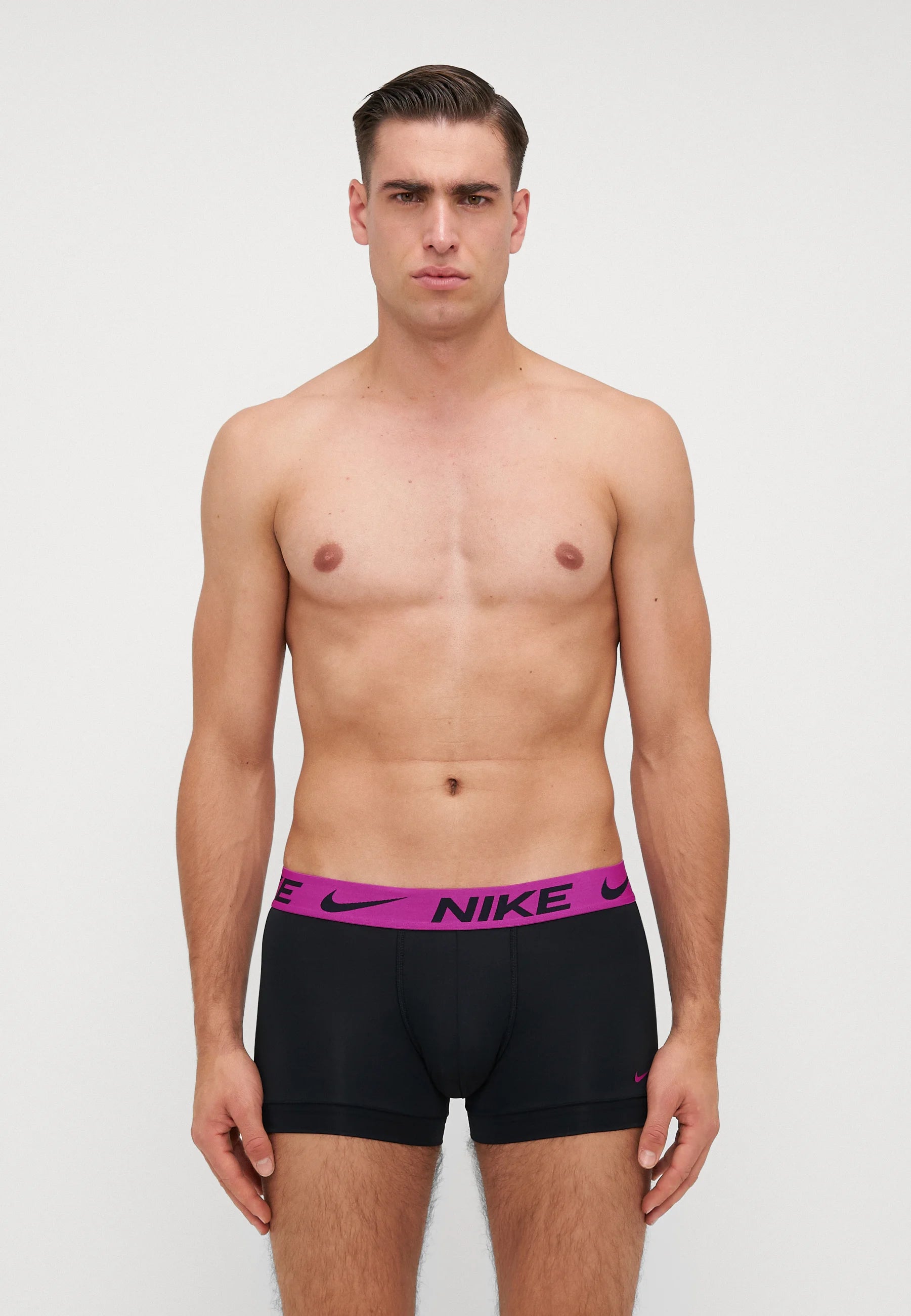 Spodní prádlo Nike Trunk 3 Pack – černá, Volt, Game Royal, Burgundsko