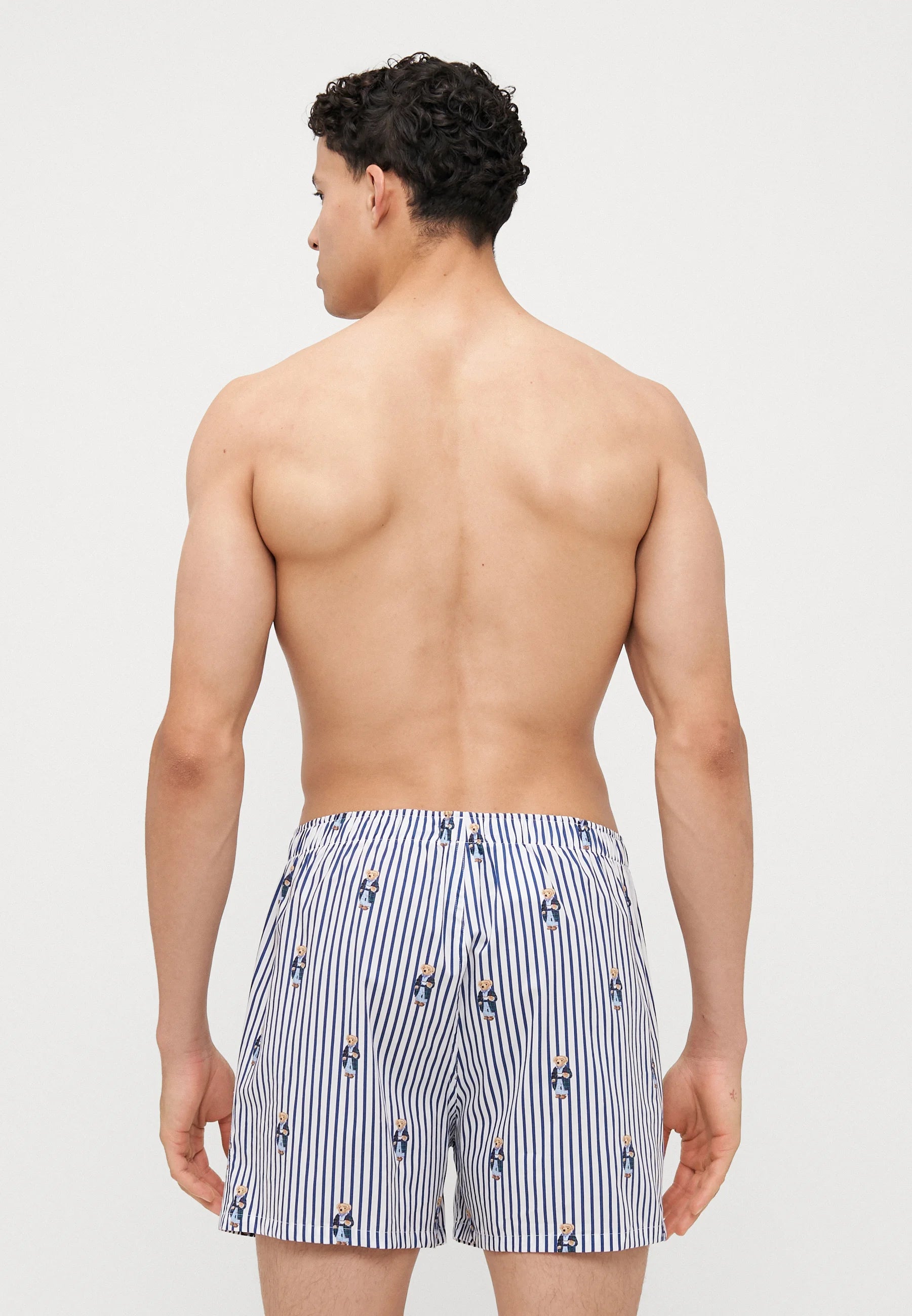 Polo Ralph Lauren Bavlněné boxerky – 3 balení – modrá, bílá