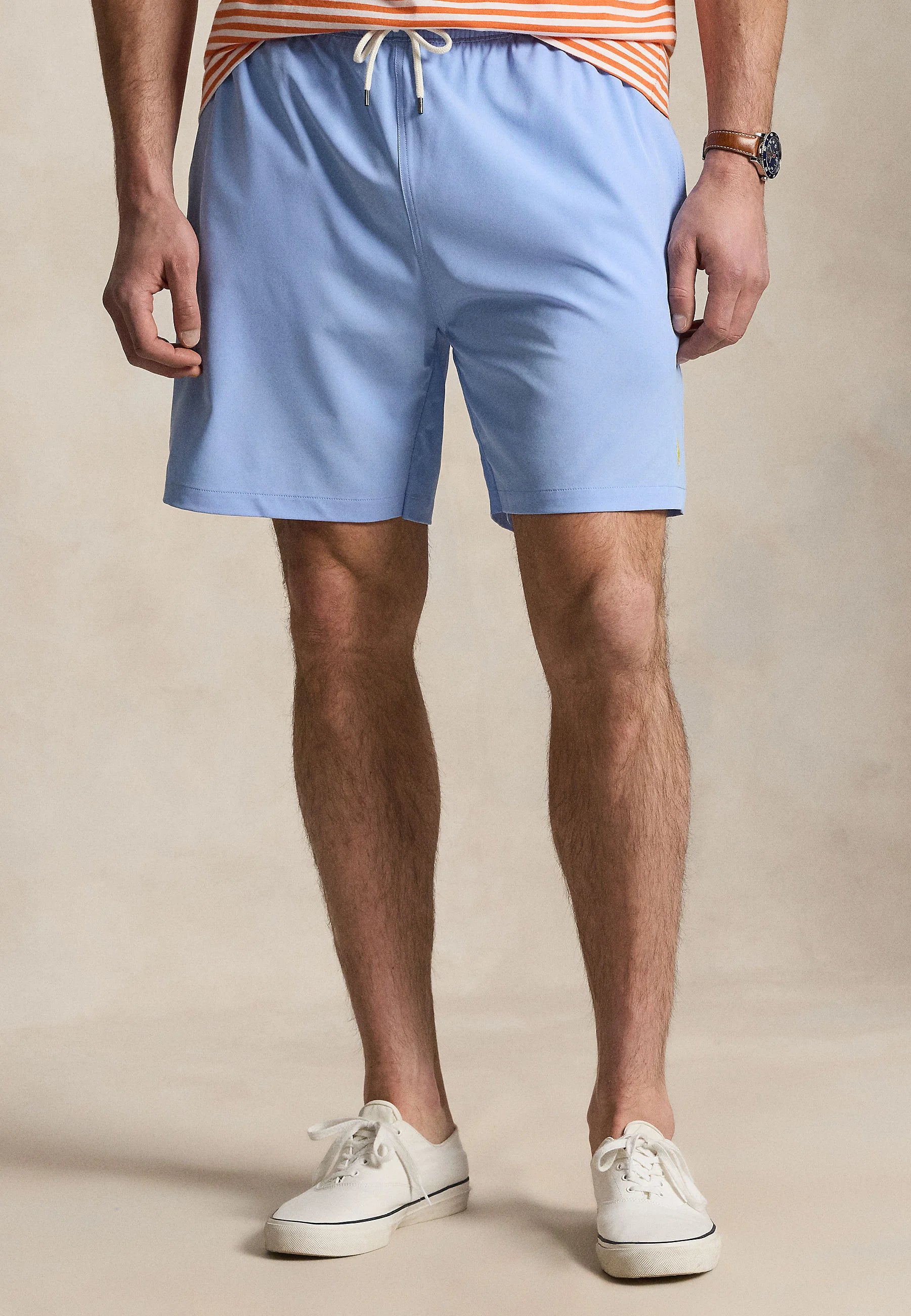 Polo Ralph Lauren Big & Tall Austin Blue Stretch Traveler Short de bain – Bleu