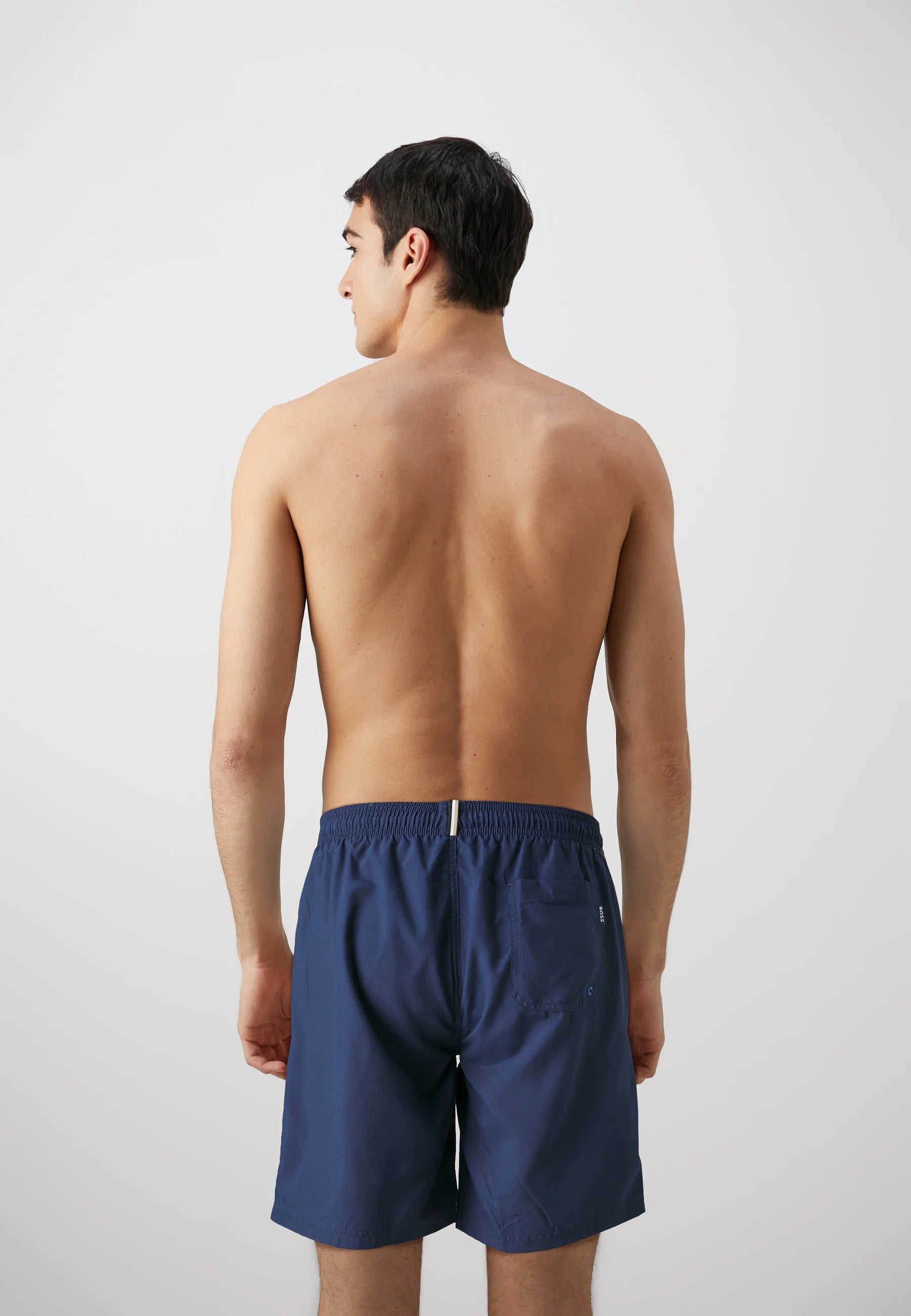 BOSS Badeshorts – Marineblau