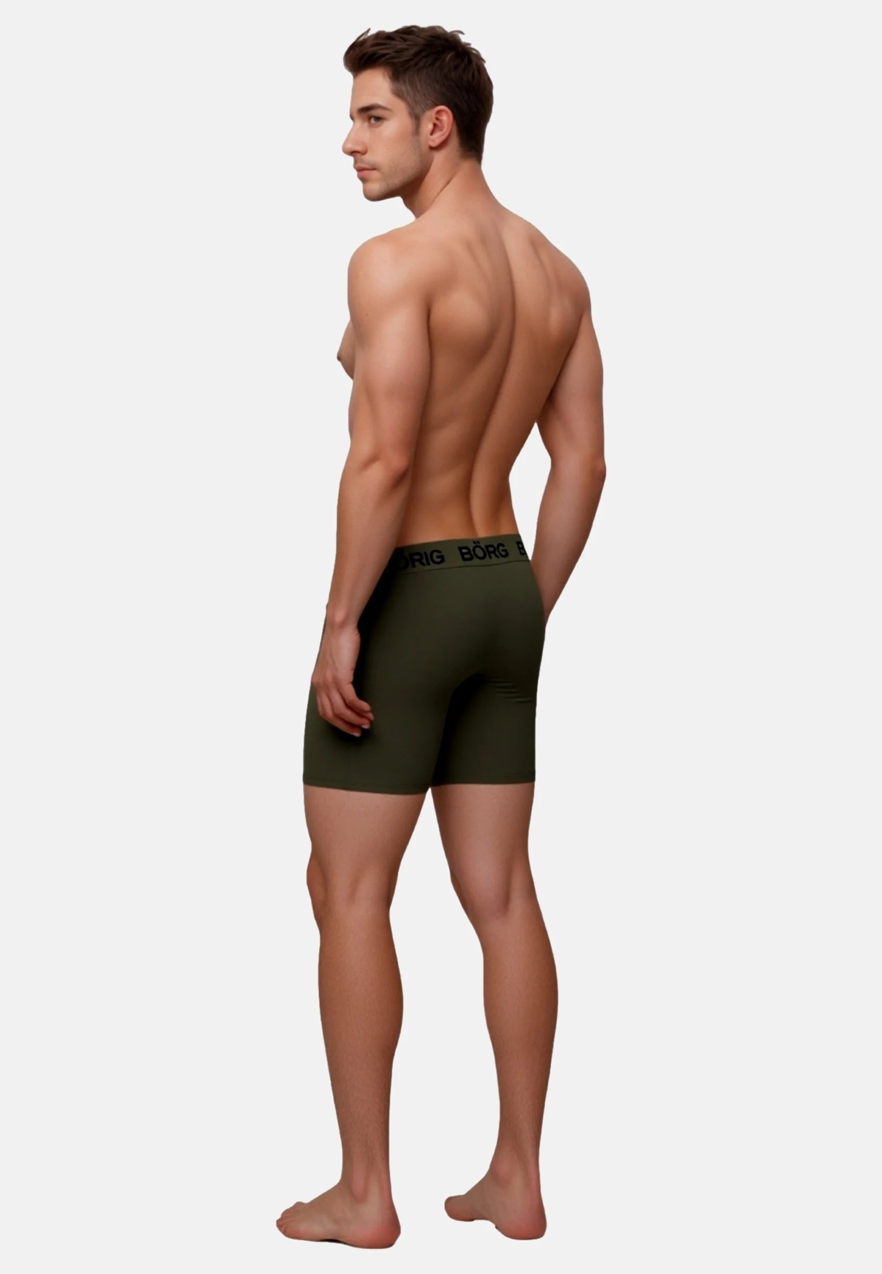 Björn Borg Lot de 3 boxers – Vert, Noir