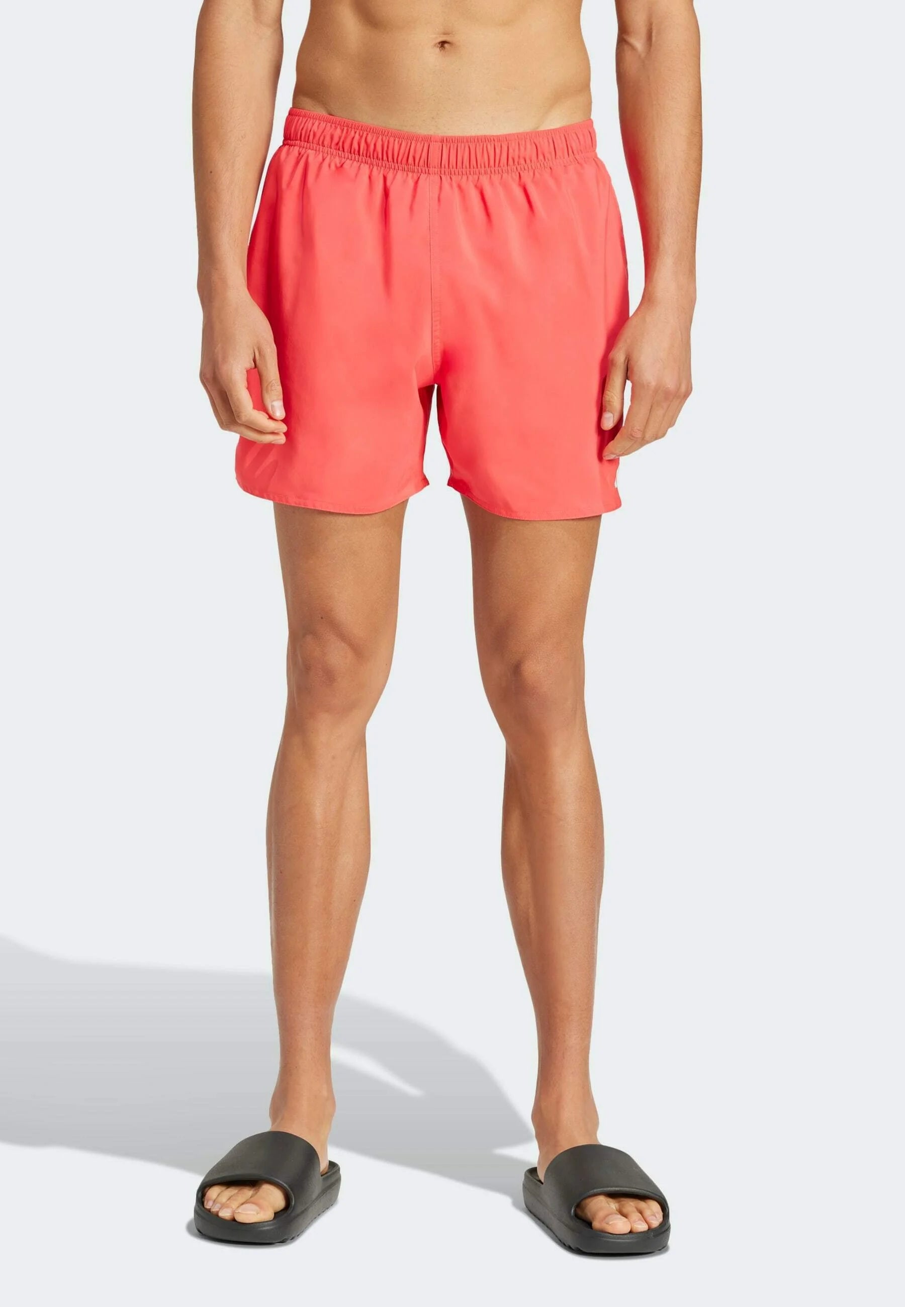 Adidas Reactive Graphic Swimming Shorts – Semi Lucid Red, White