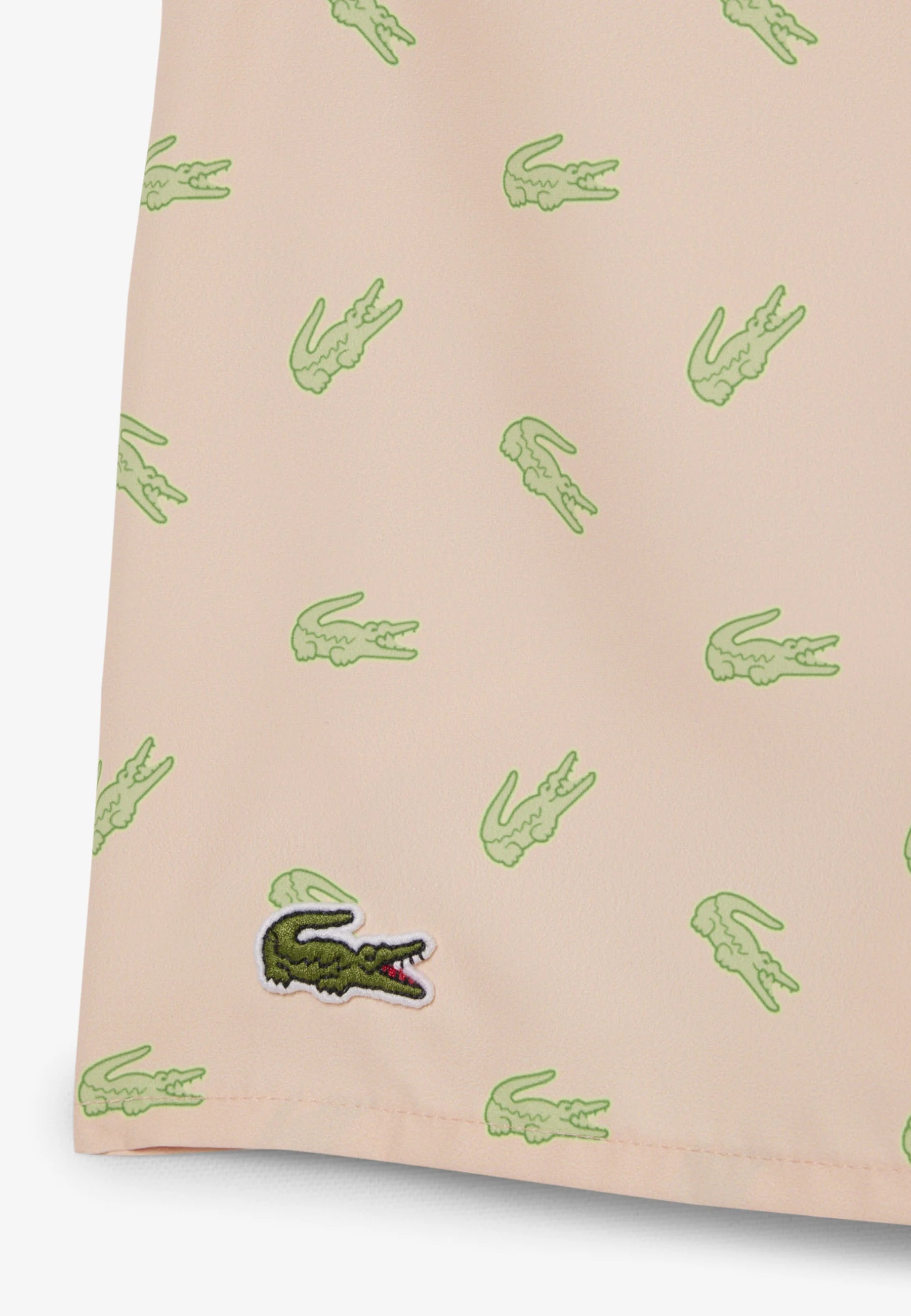 Short de bain Lacoste – Rose Pêche-BIG