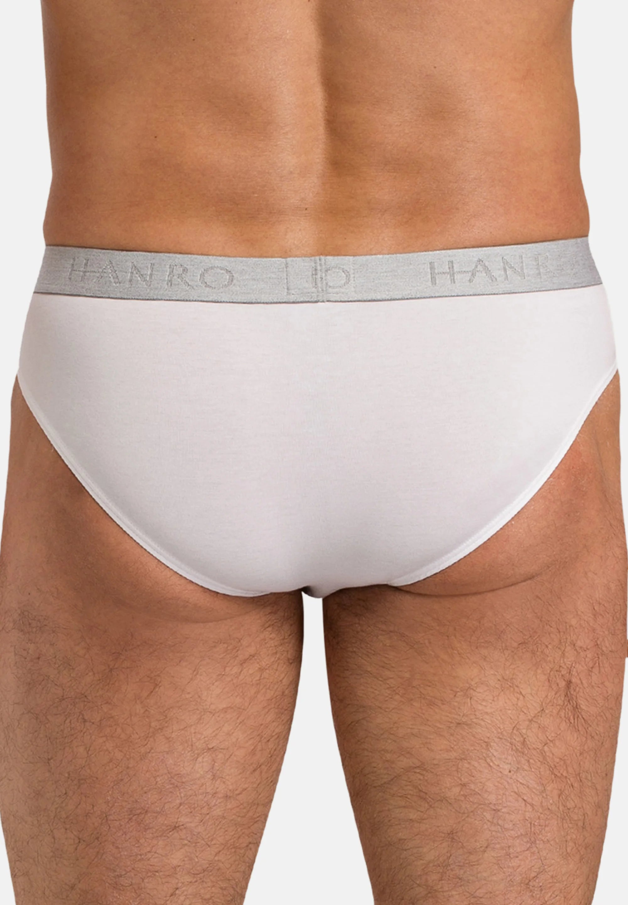 HANRO 2 Pack Briefs – White, Black