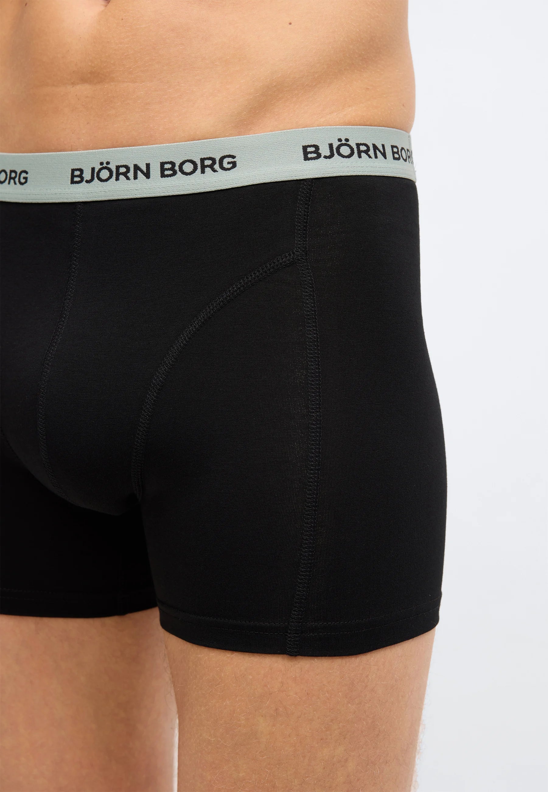 Björn Borg Stretch 5 Pack Trunks – Black