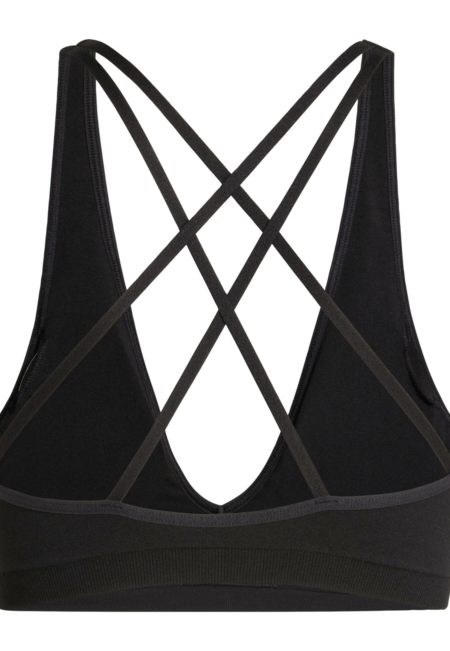 Adidas Performance WE Scrun LS Light Support Sports Bra – Black