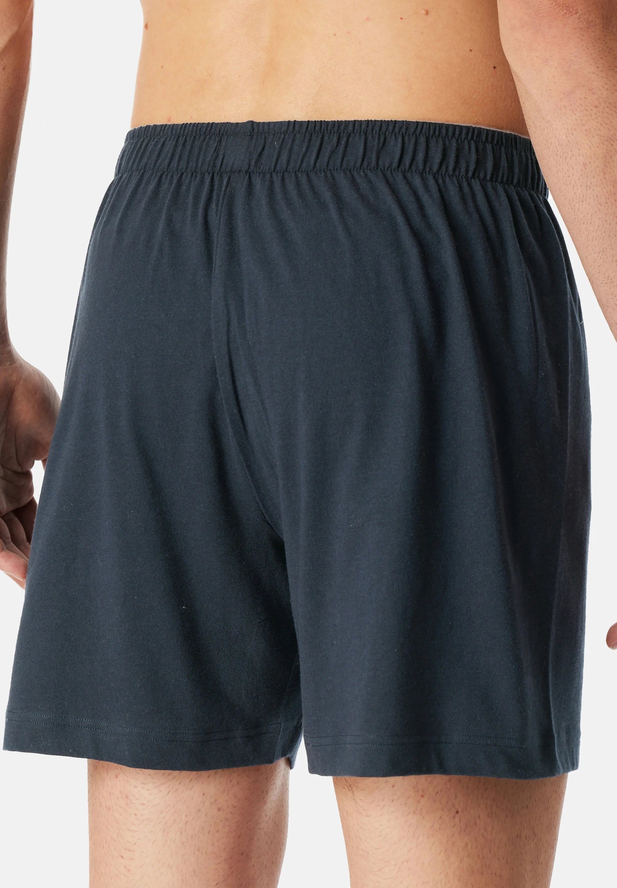 Schiesser Single Jersey 6 Pack Boxer Shorts – Night Blue
