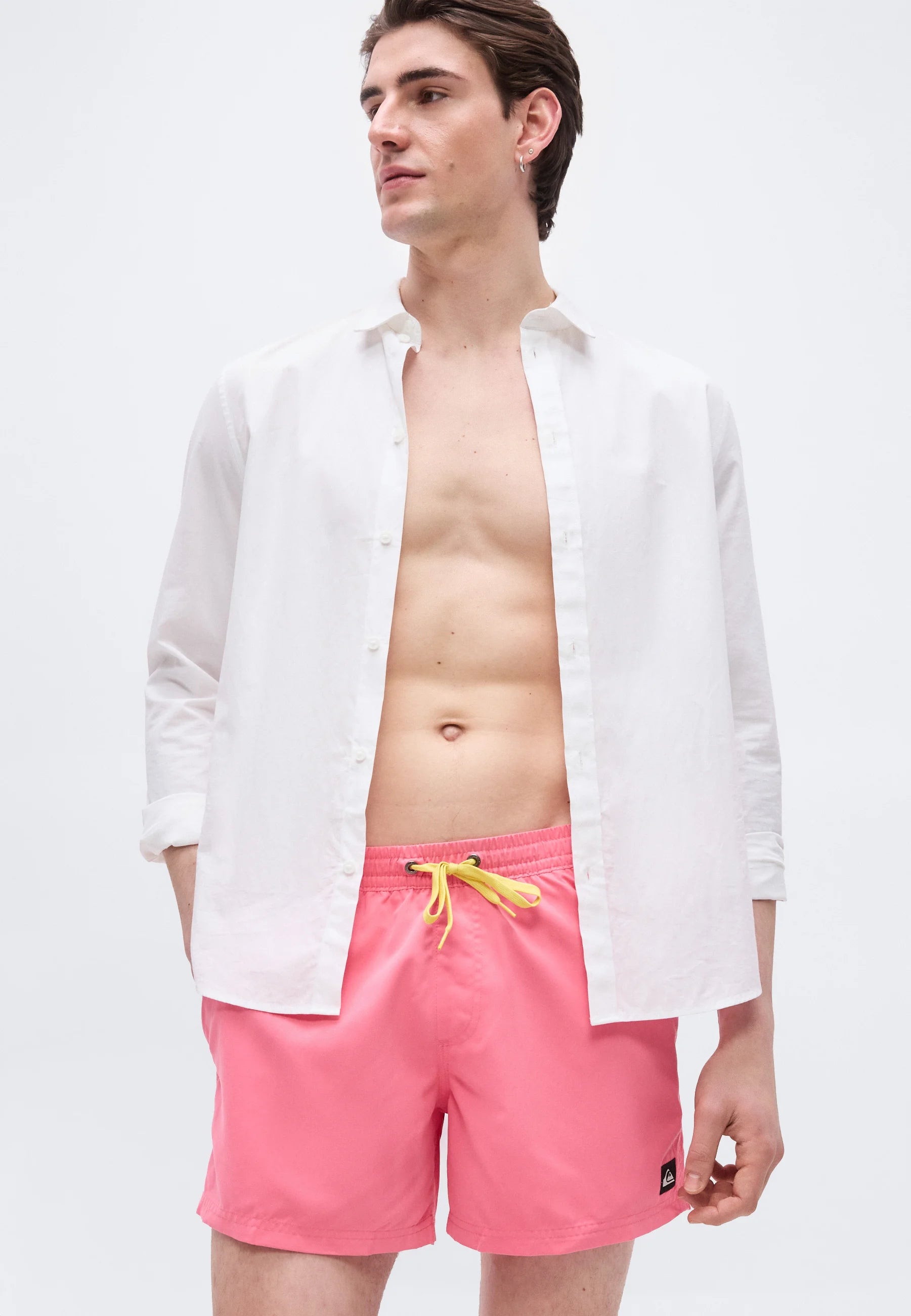 Short de bain Quiksilver Everyday Volley – Rose Limonade