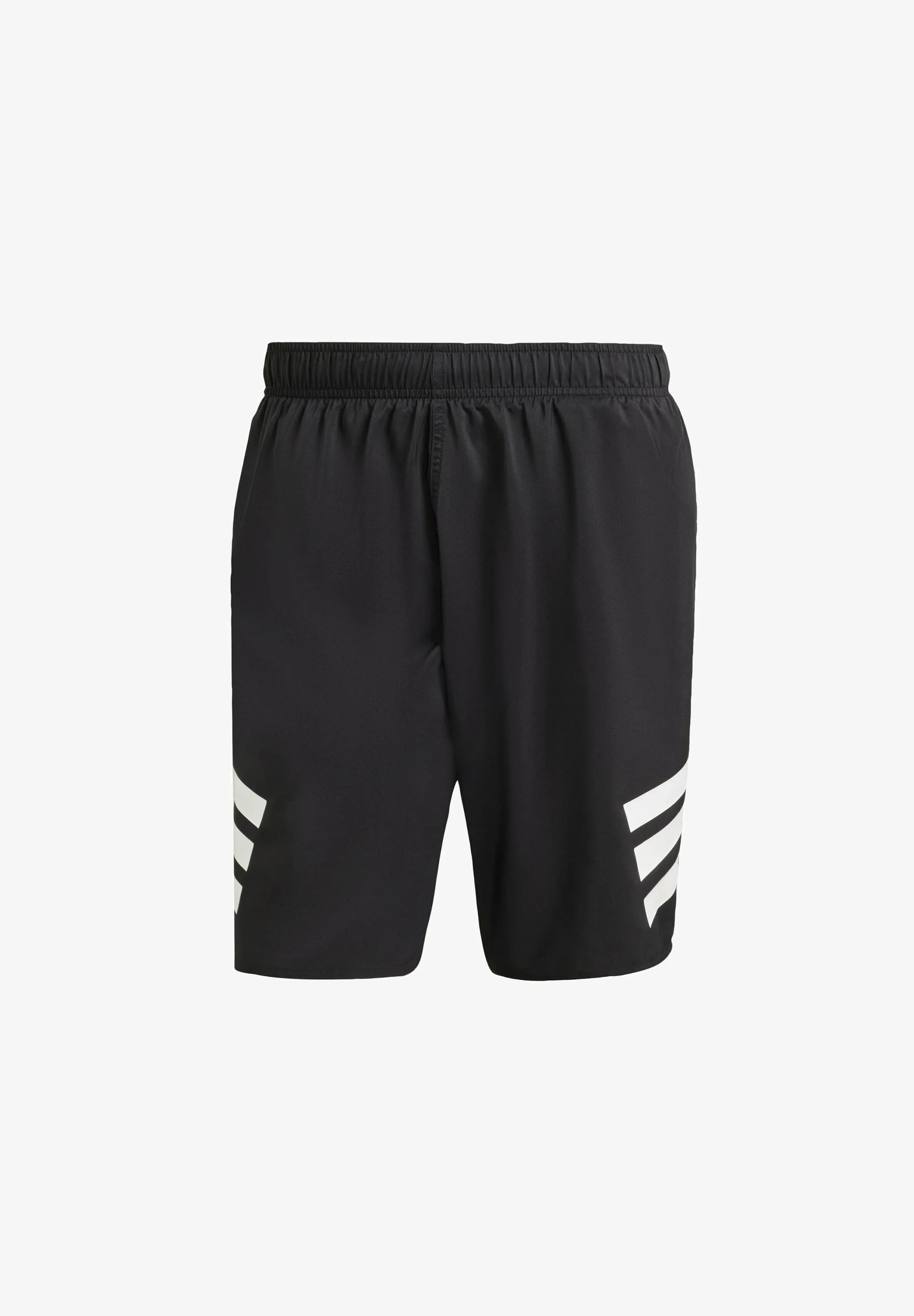 Spodenki kąpielowe Adidas 3 Stripes 8 cali – czarny, biały