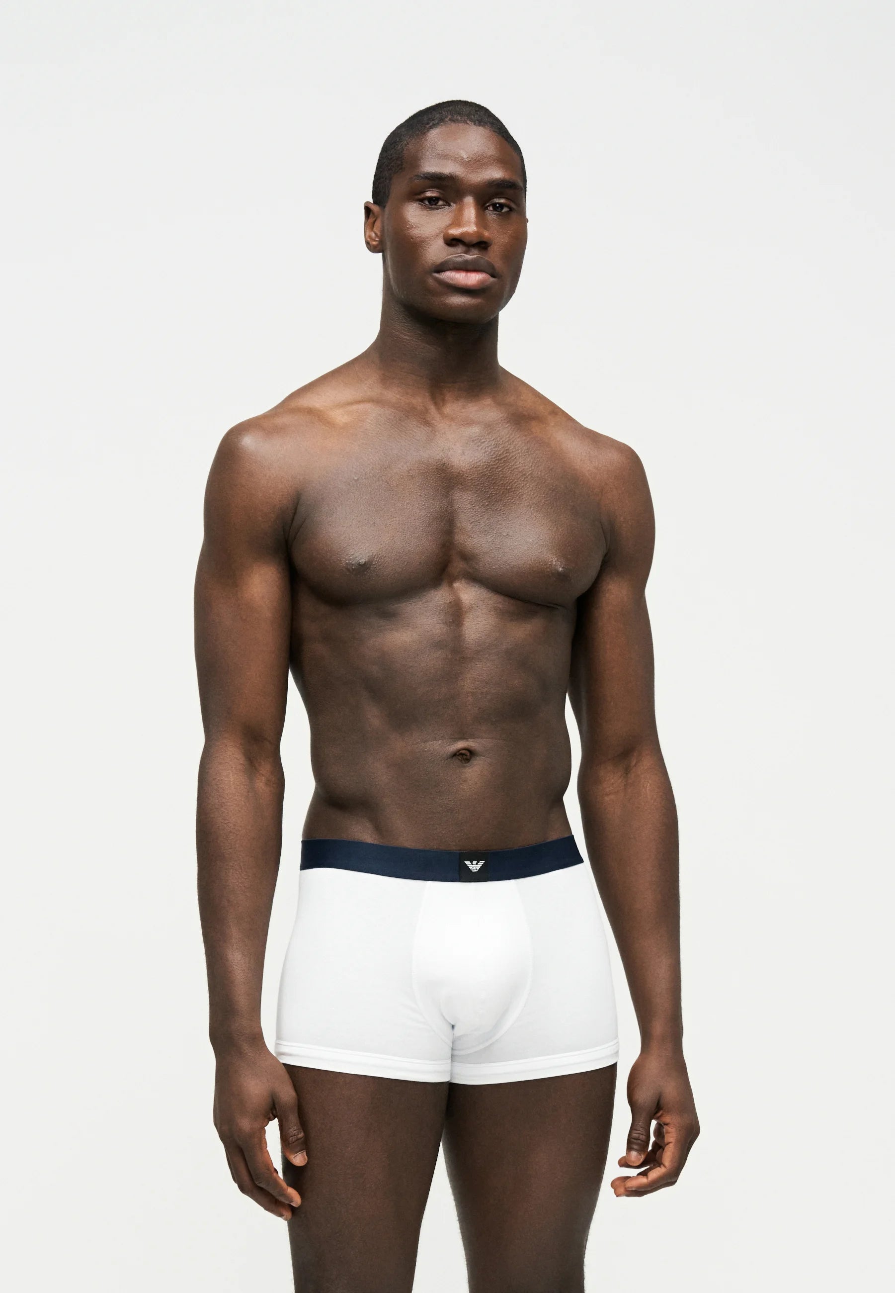Kufry Emporio Armani ESSENTIAL Logo Label 6 Pack – černá, šalvěj, kamélie, inkoust, Orion, bílá
