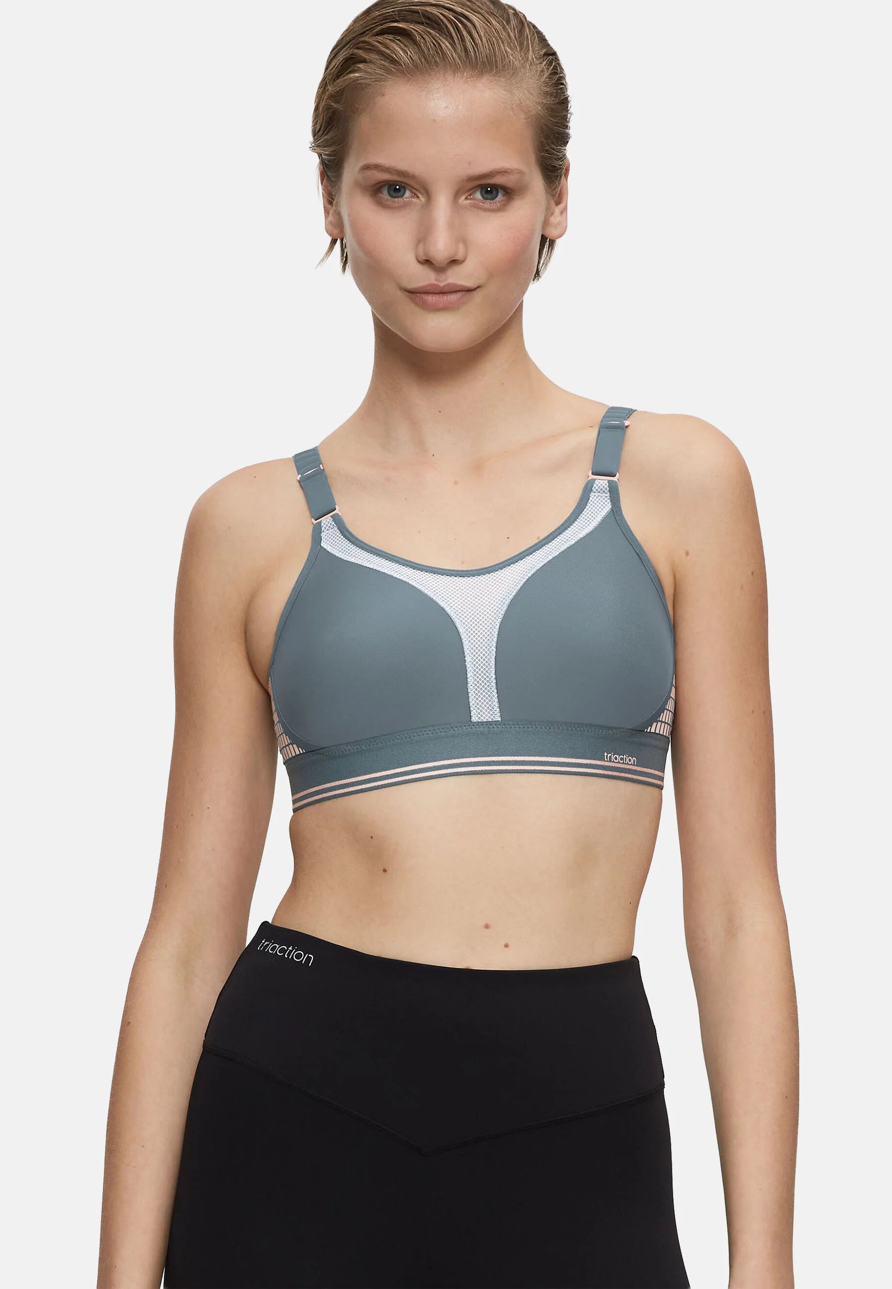 Triumph Triaction Extreme Lite Bustier 2 Pack – šedá
