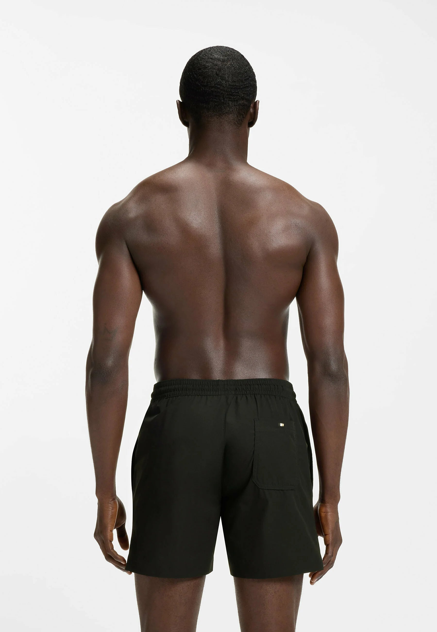 Plavecké šortky BOSS Vital Trunks – Black Two